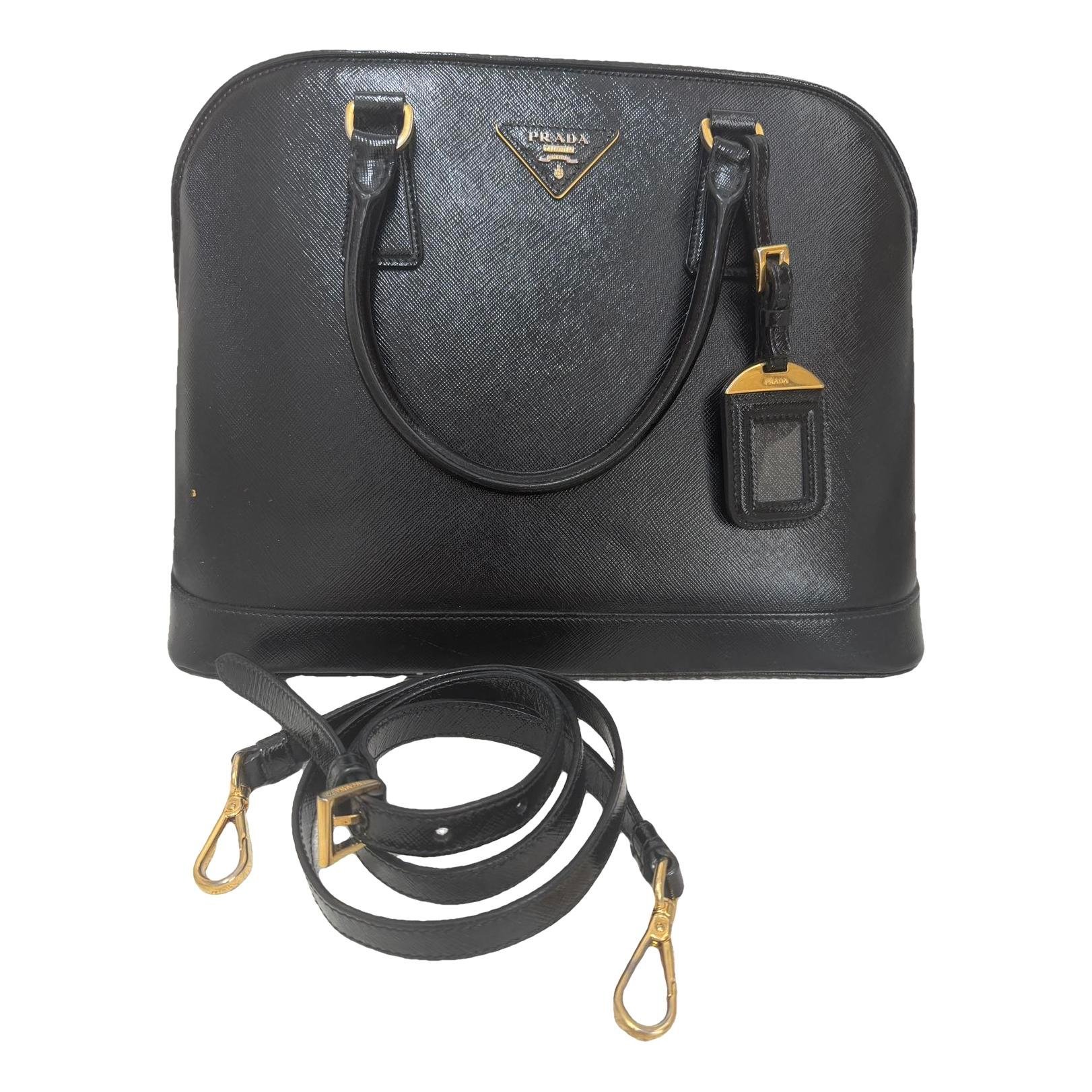Promenade pony-style calfskin handbag