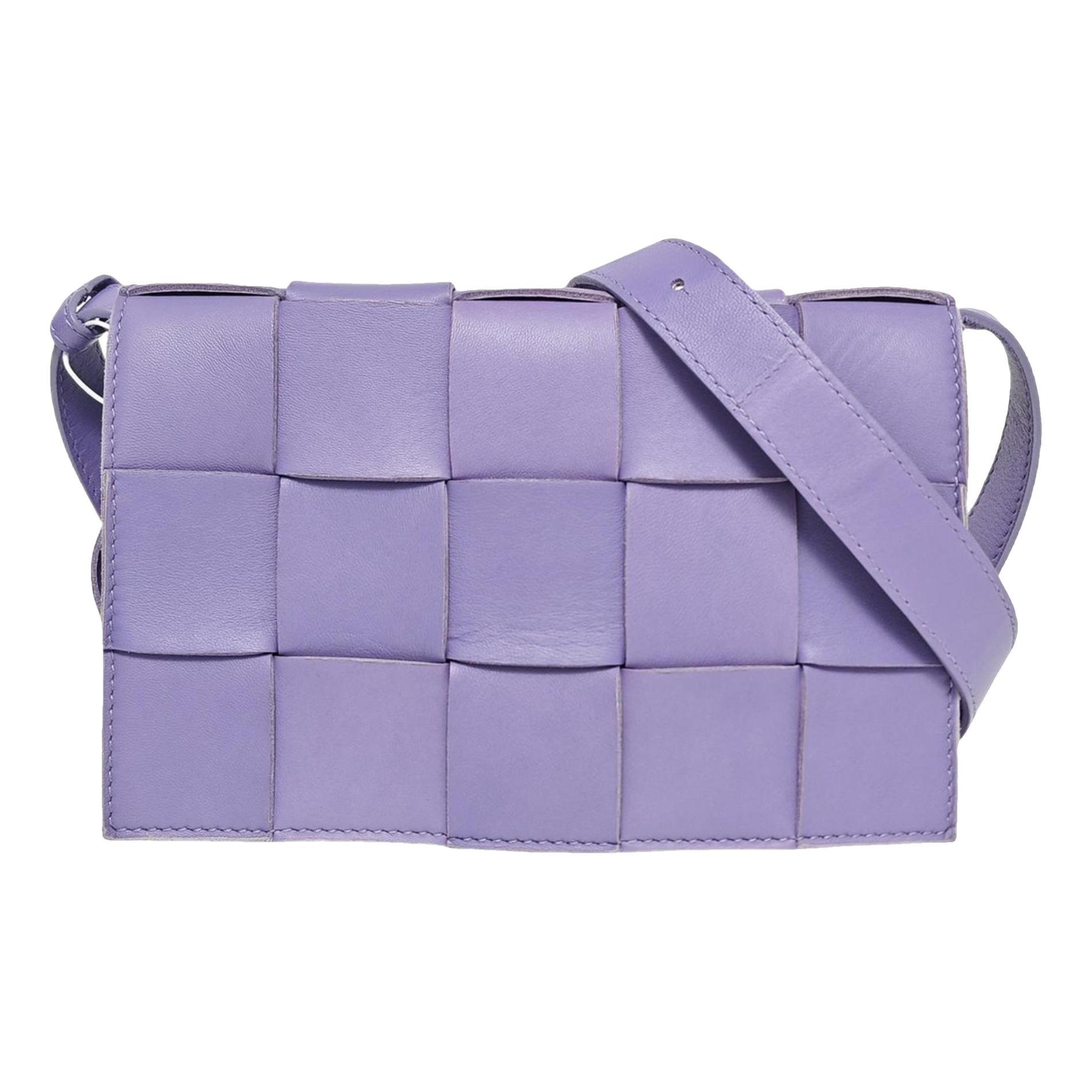 Cassette leather crossbody bag