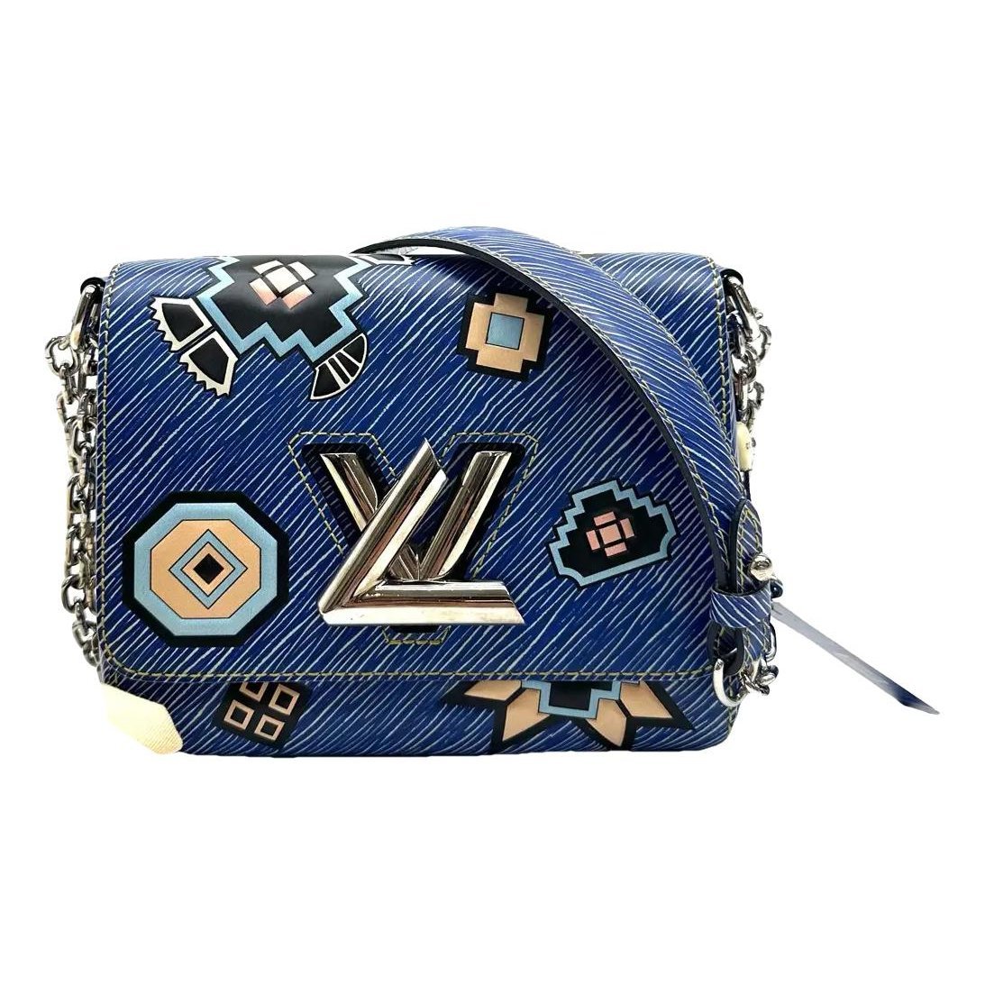 Twist leather crossbody bag