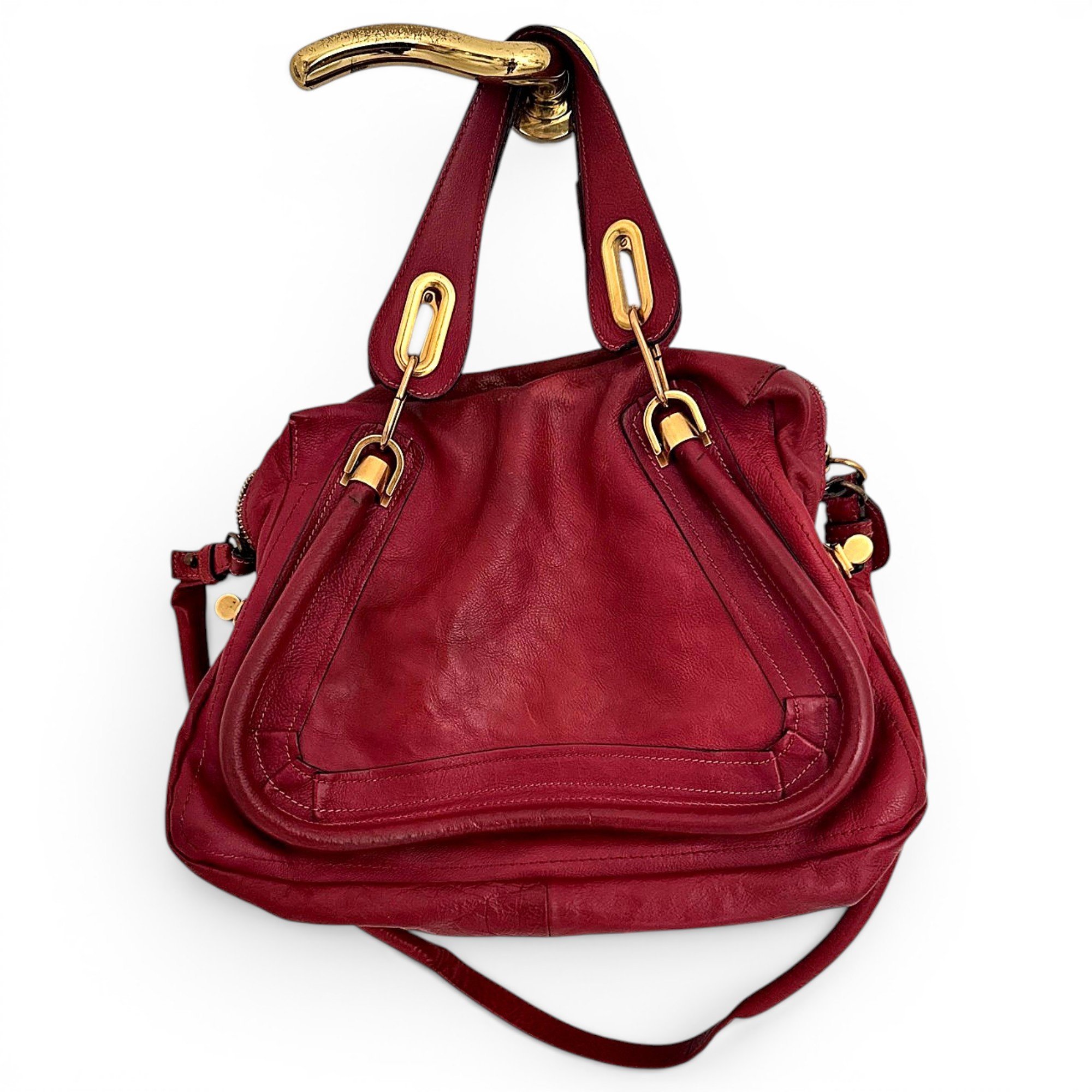 Marcie leather handbag