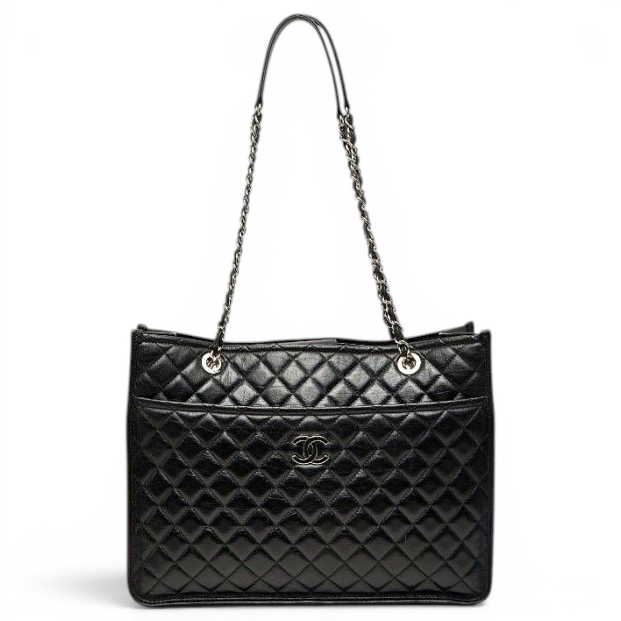Leather tote