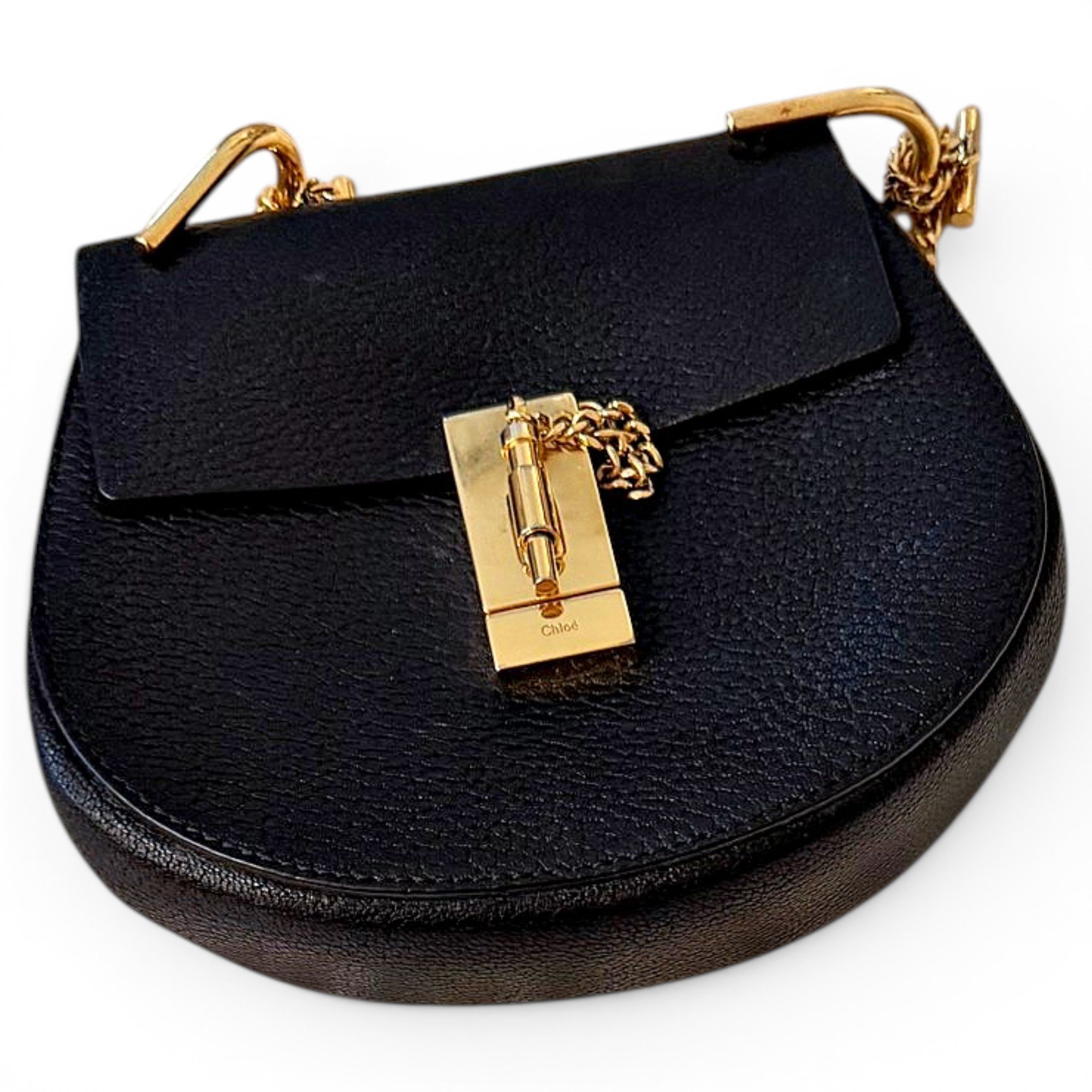 Drew leather crossbody bag