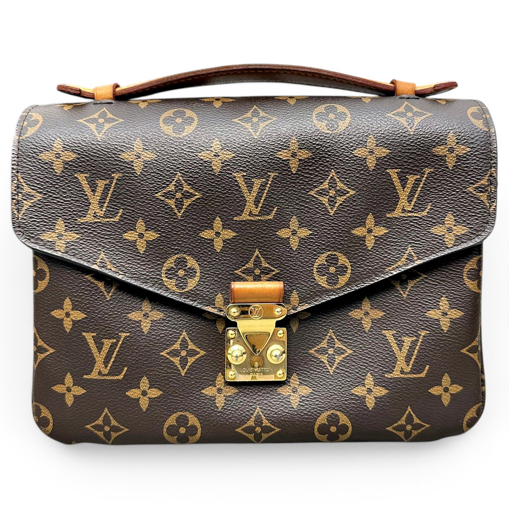 Metis leather handbag