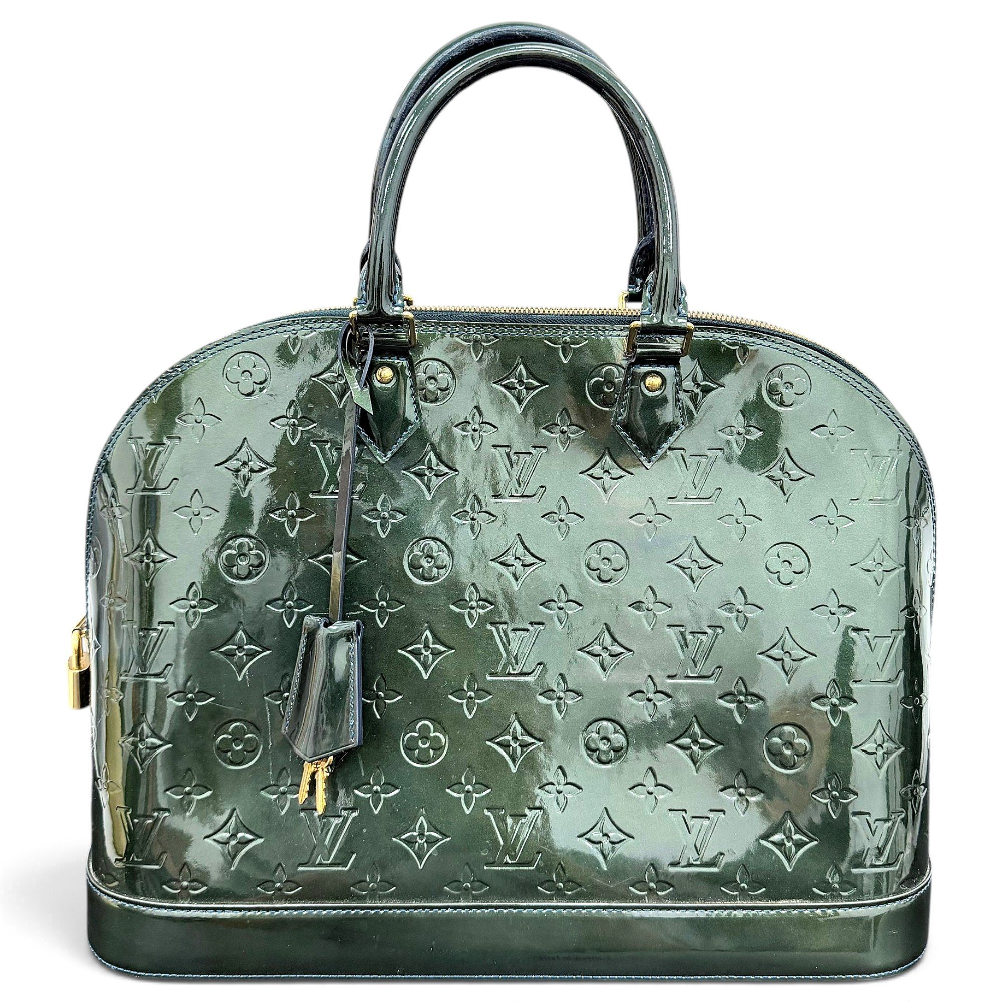 Alma BB patent leather handbag