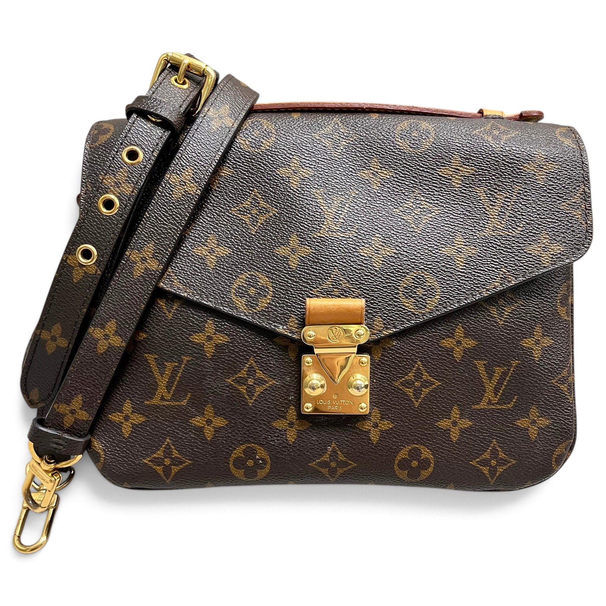 Metis leather handbag