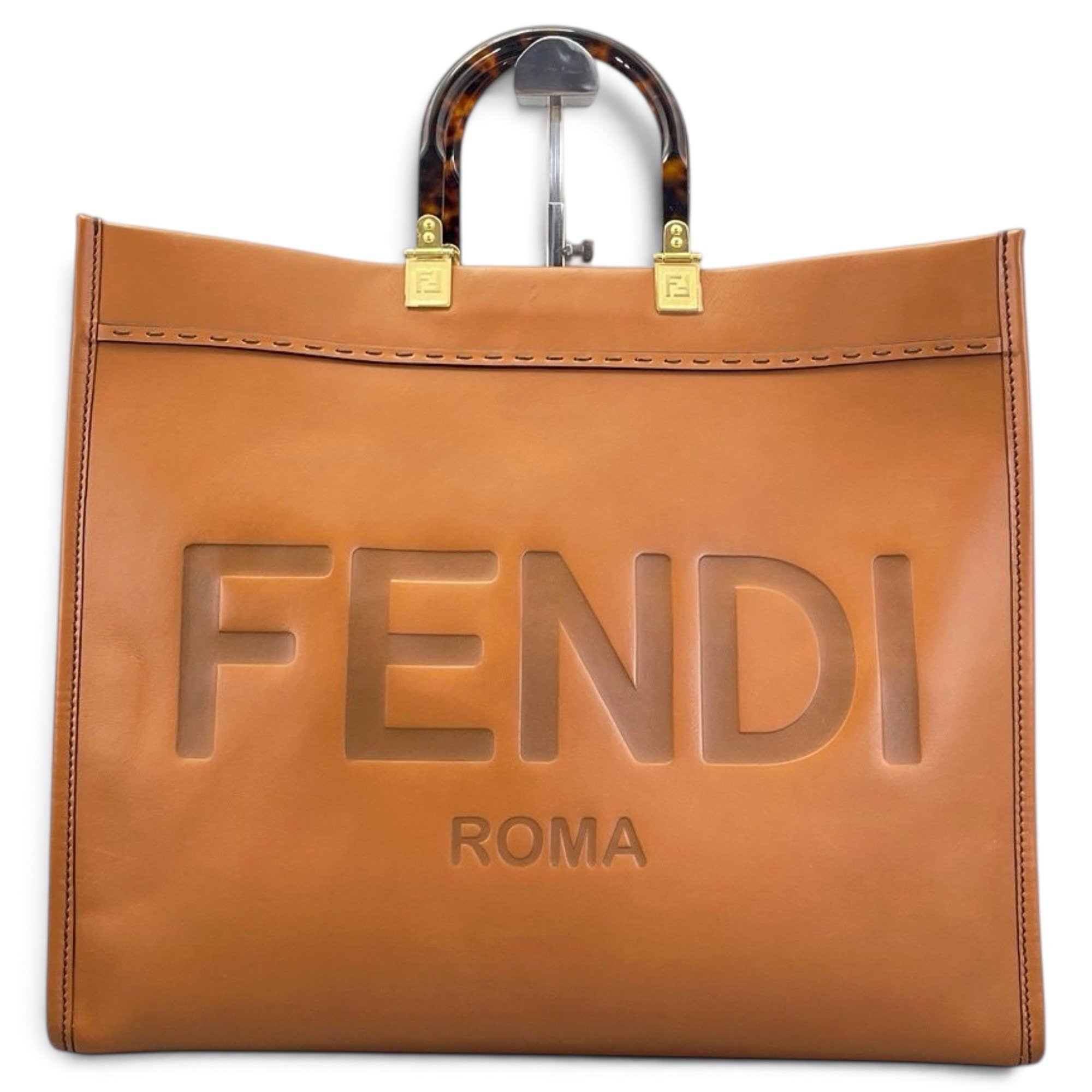 Sunshine leather tote