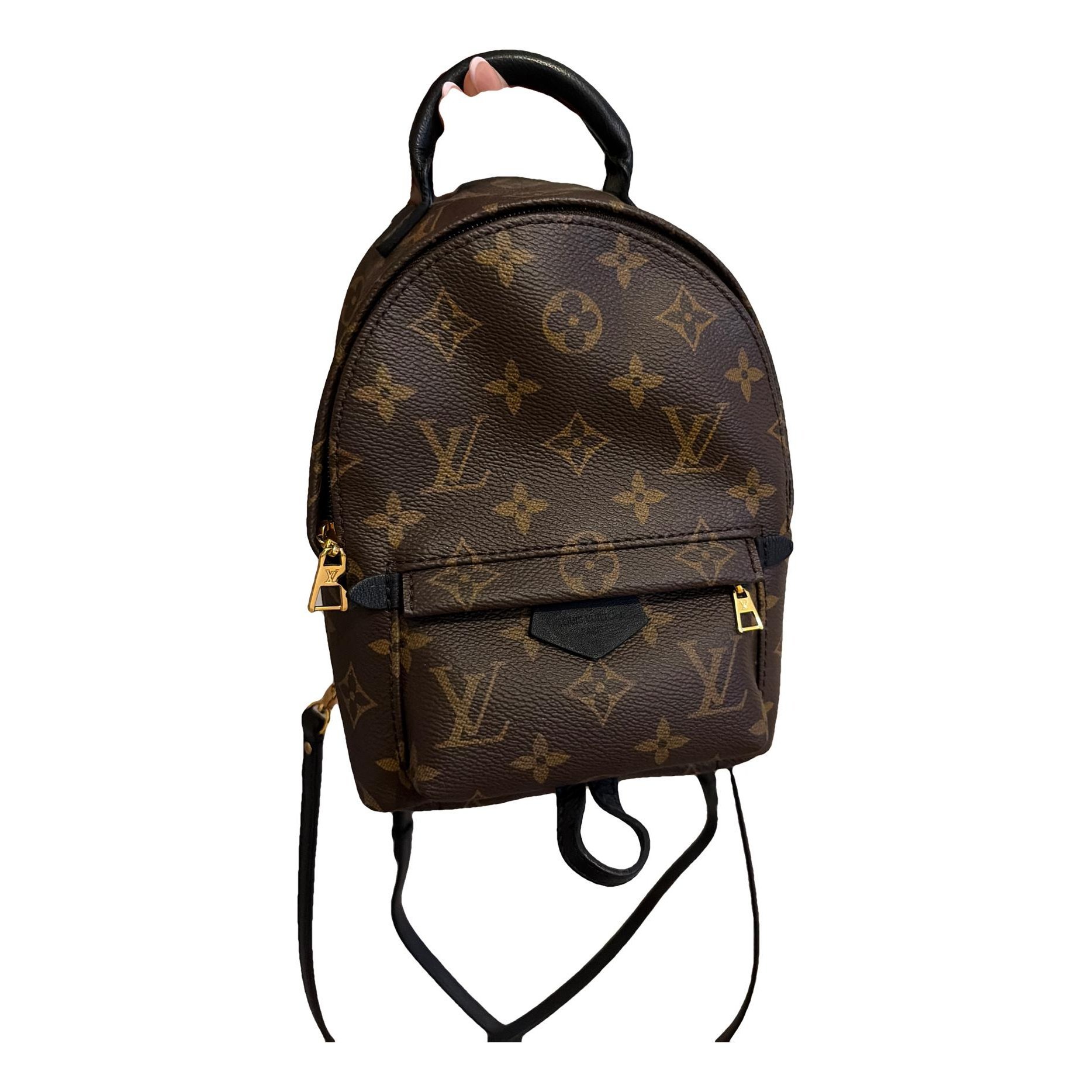 Palm Springs leather backpack