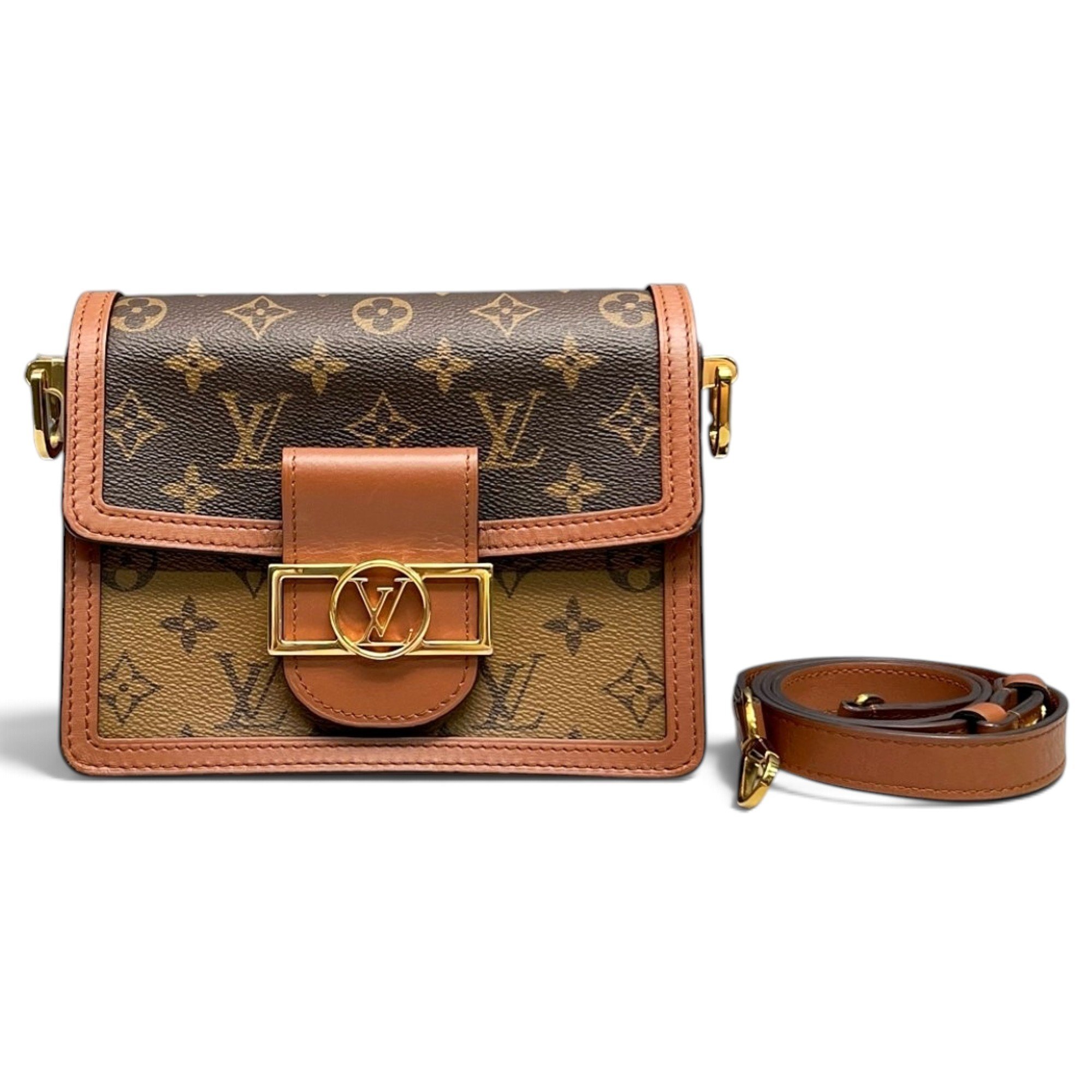 Leather crossbody bag