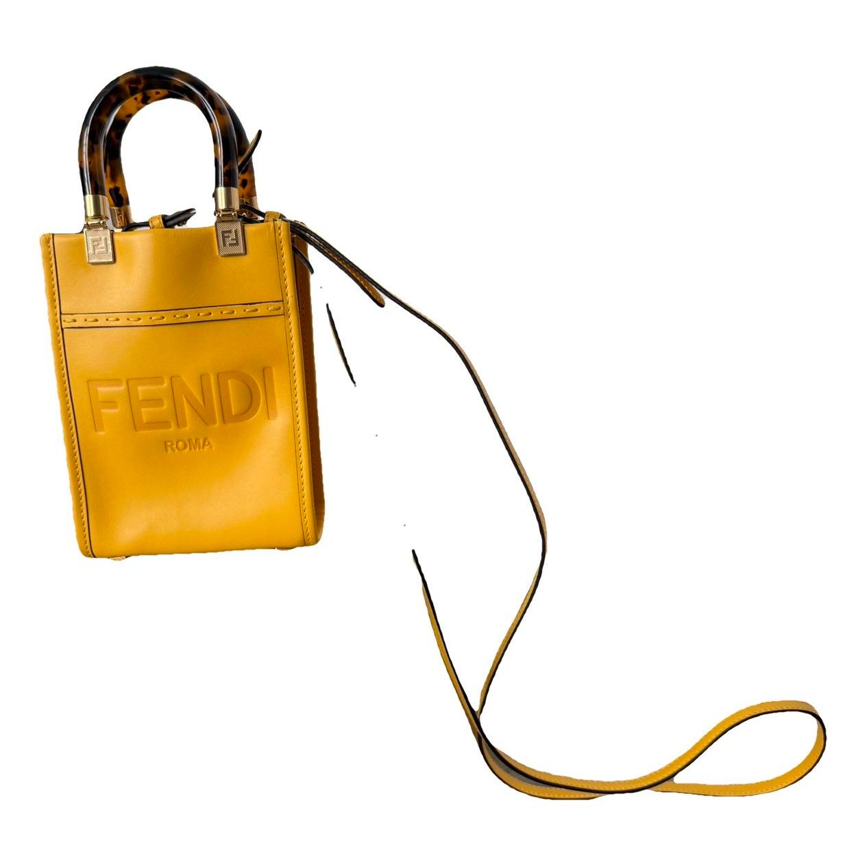 Sunshine leather crossbody bag