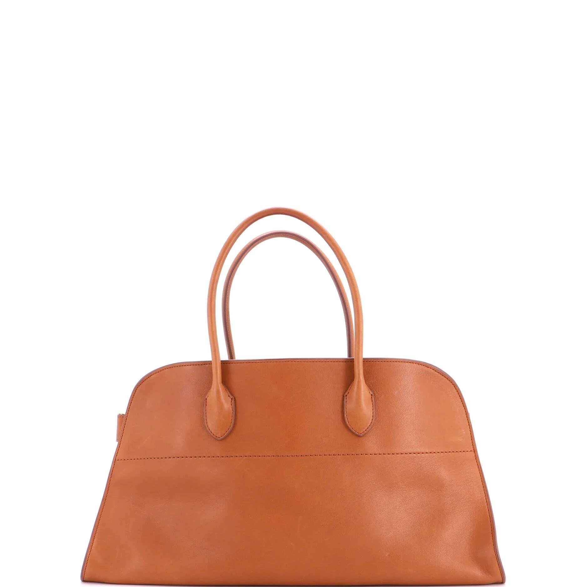 Leather tote