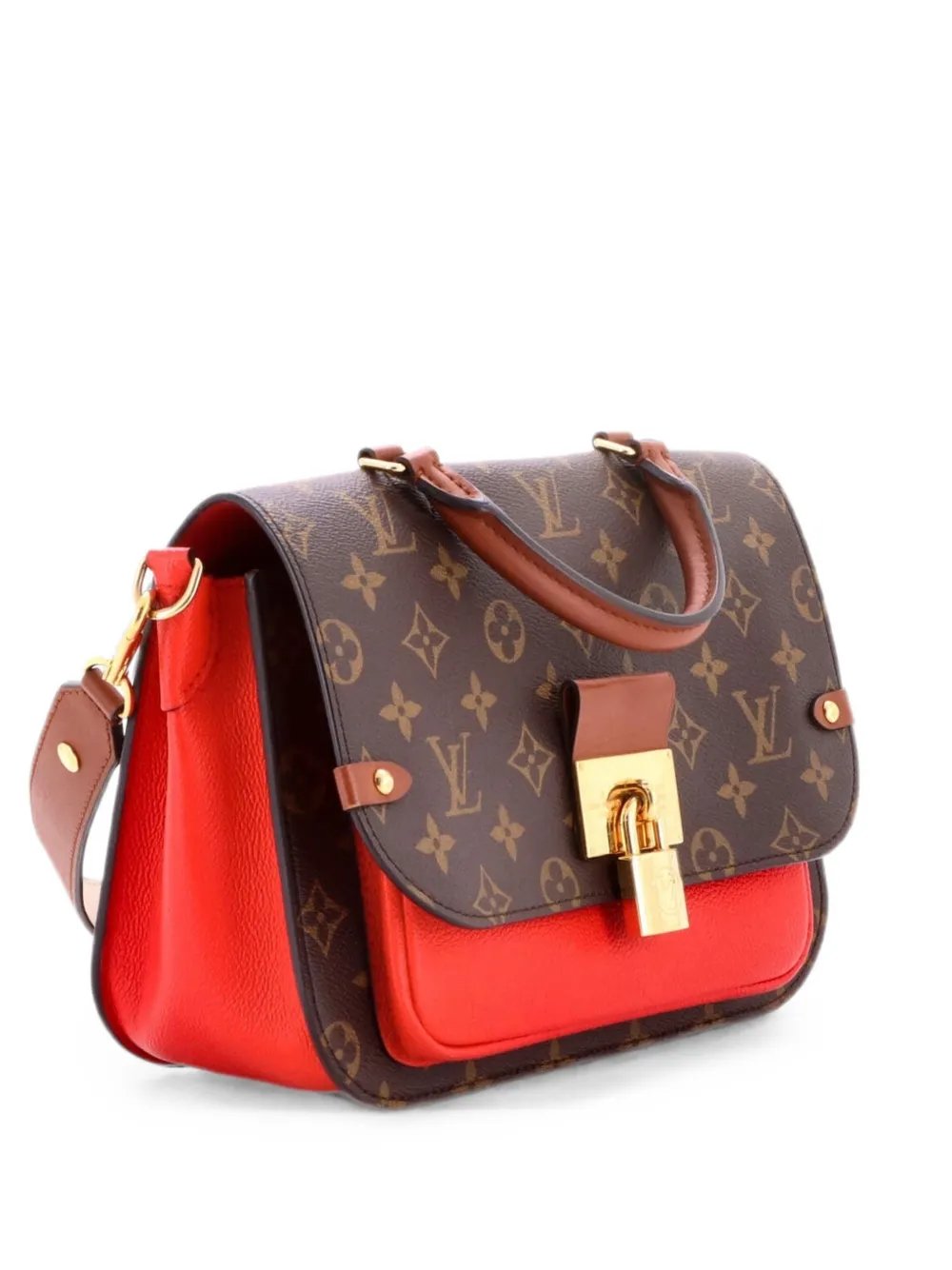 Vaugirard Handbag Monogram Canvas with Leather satchel