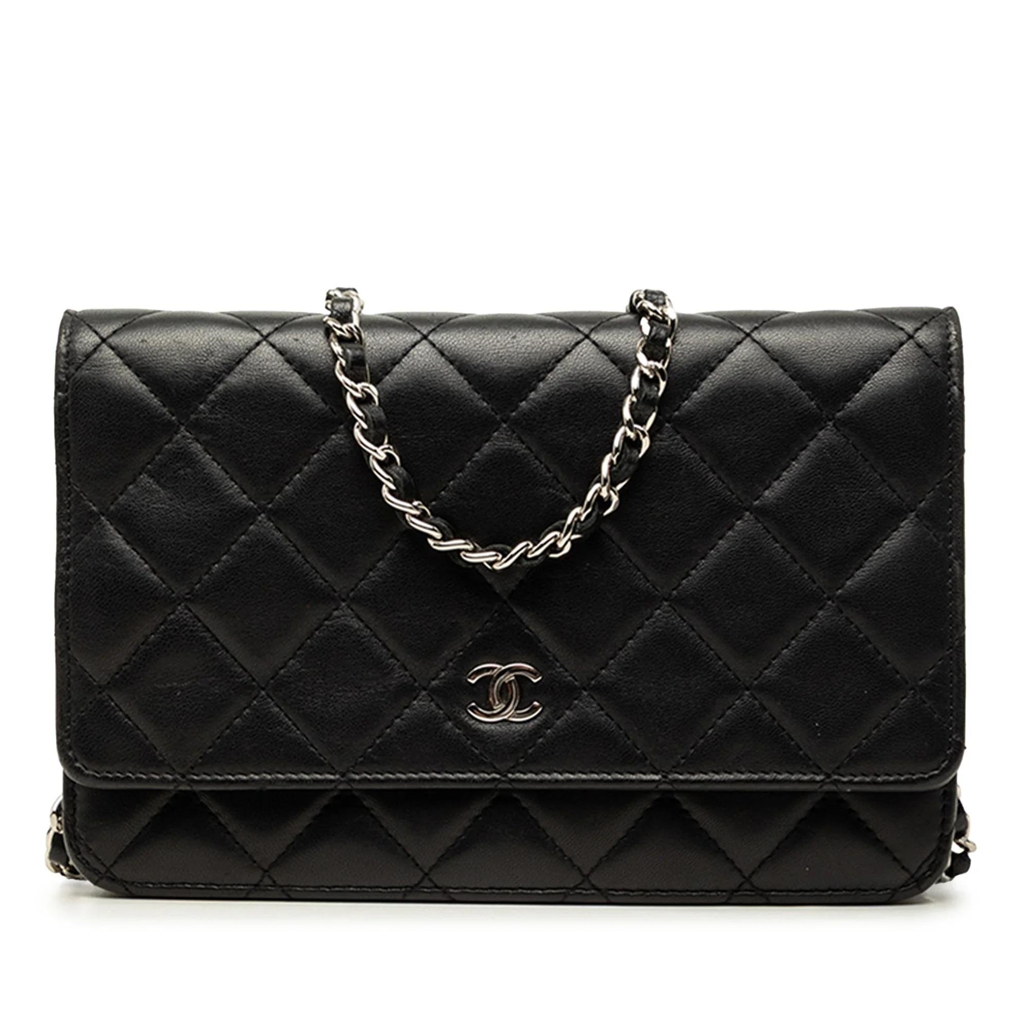 Wallet On Chain cloth crossbody bag