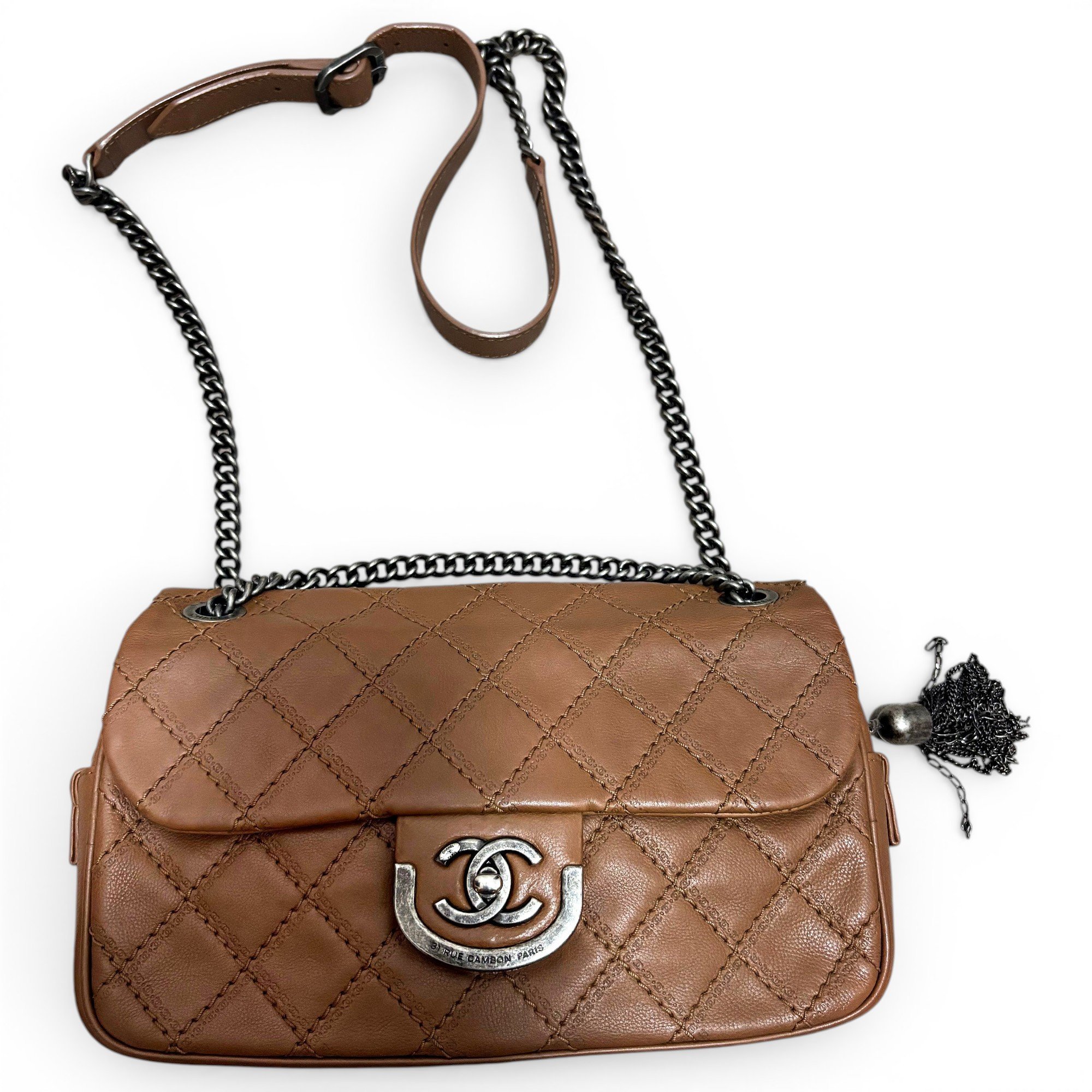 Leather handbag