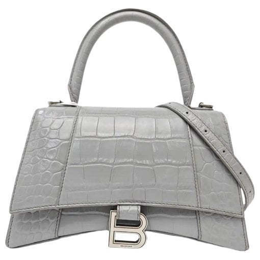 Balenciaga Hourglass leather handbag