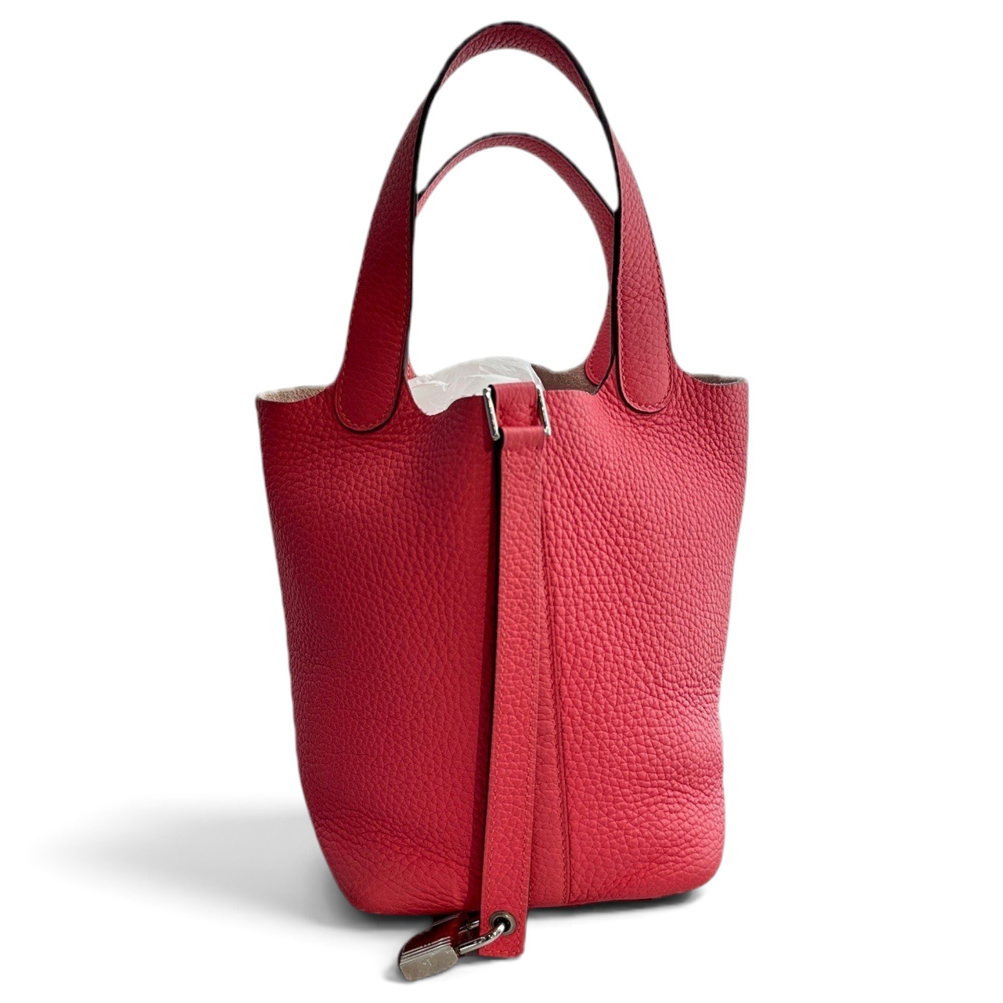 Picotin leather handbag