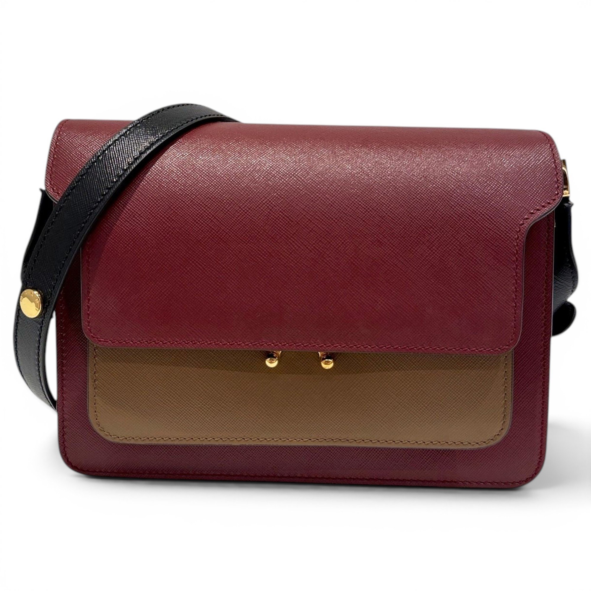 Marni Trunk leather handbag