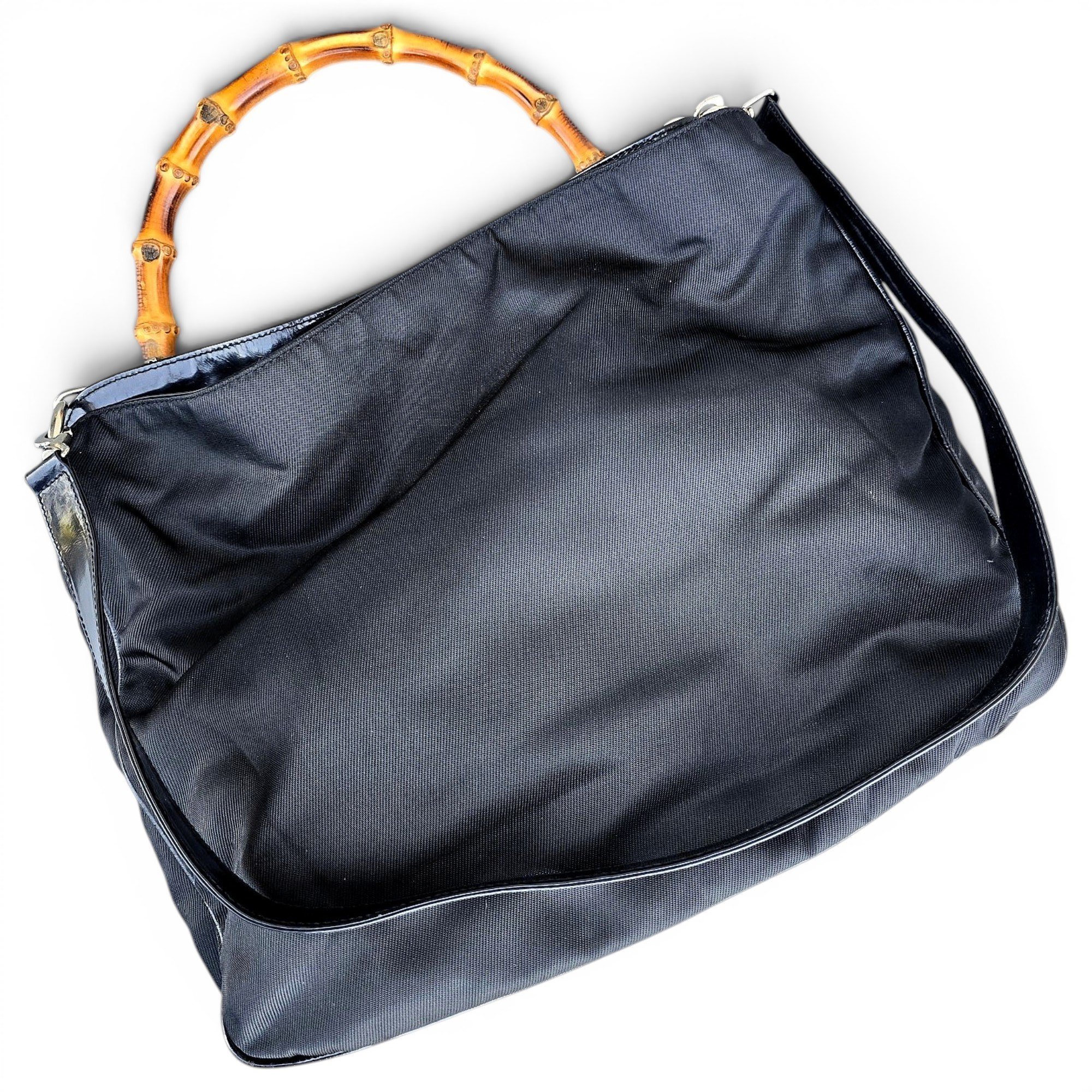 Bamboo Top Handle cloth handbag