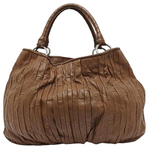 Leather handbag