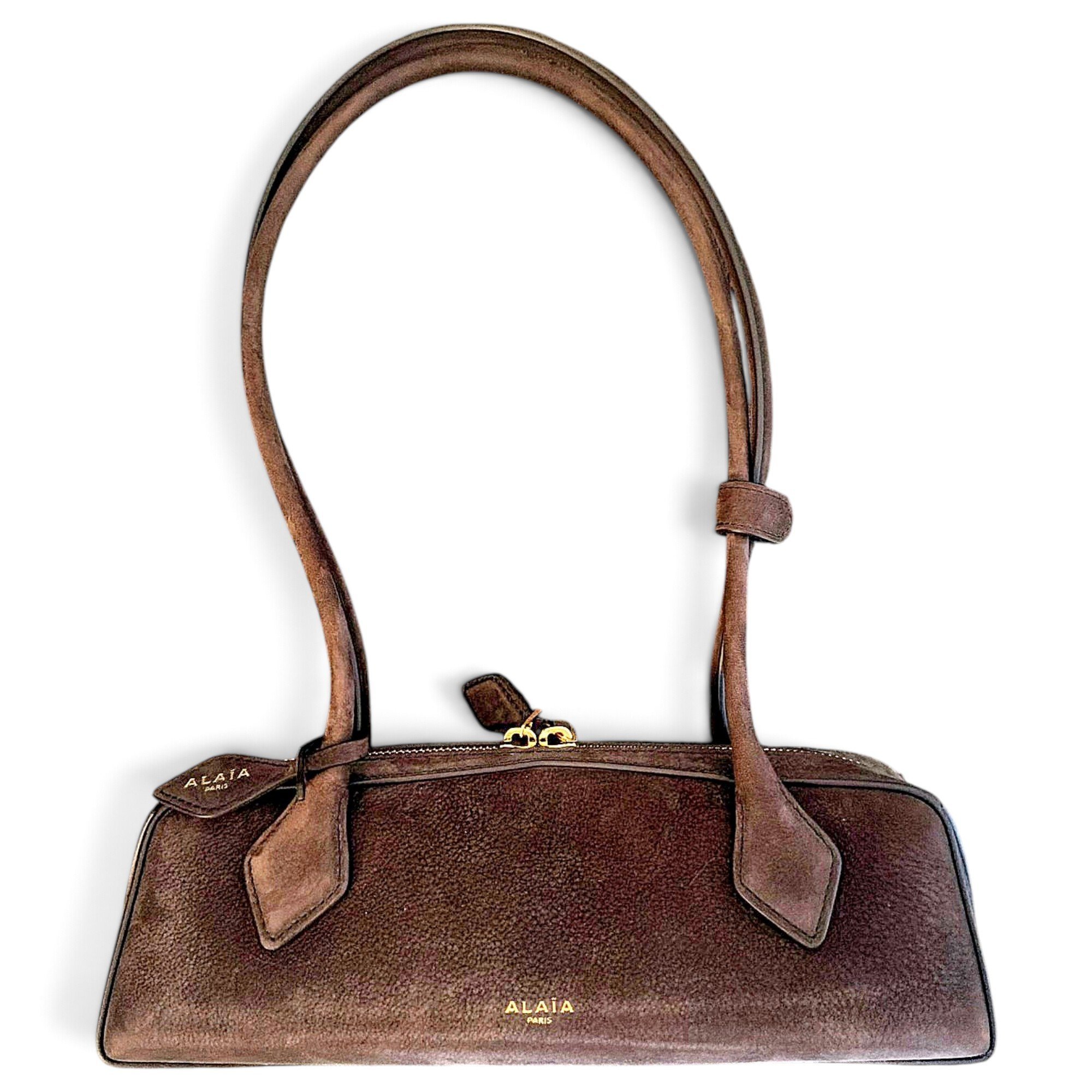 Alaia Le Teckel leather handbag
