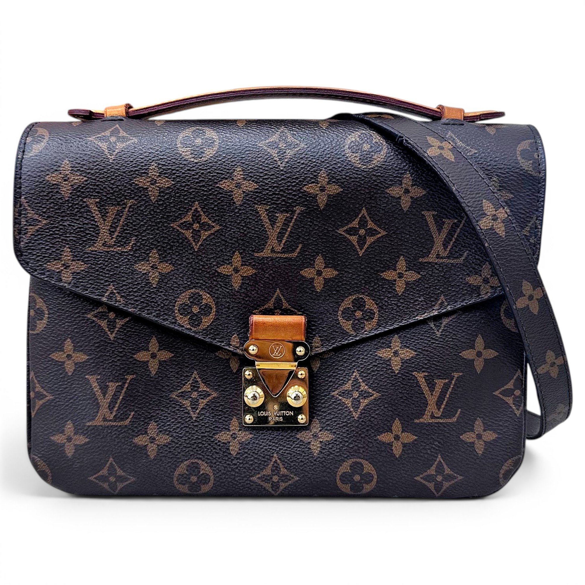 Metis leather handbag
