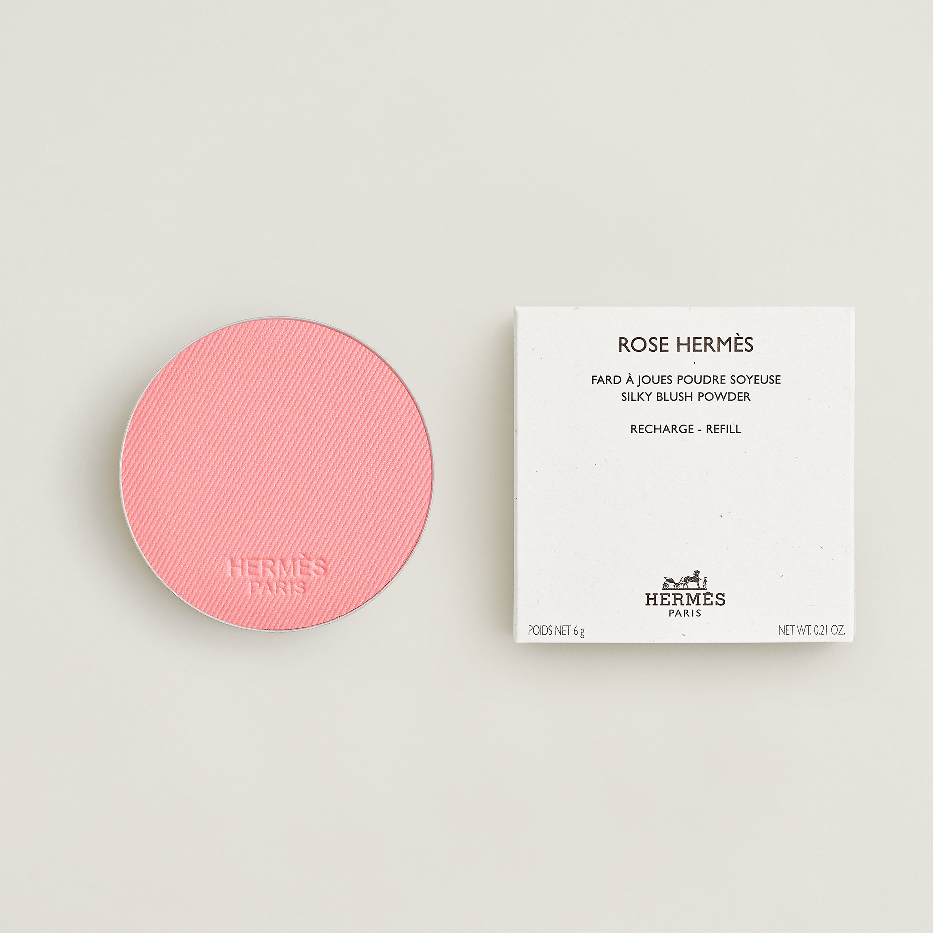 Silky blush powder refill, Rose Plume