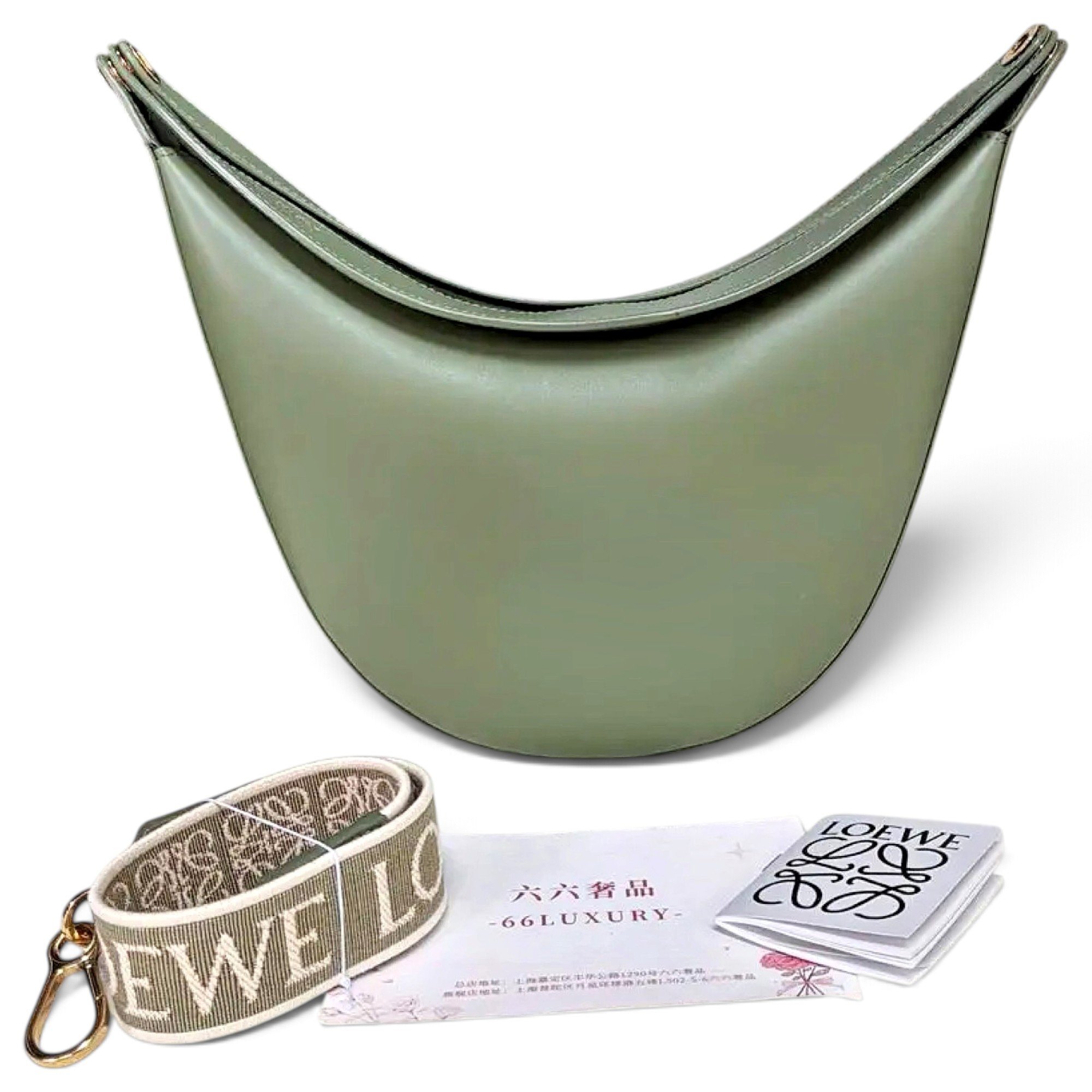 Luna leather handbag