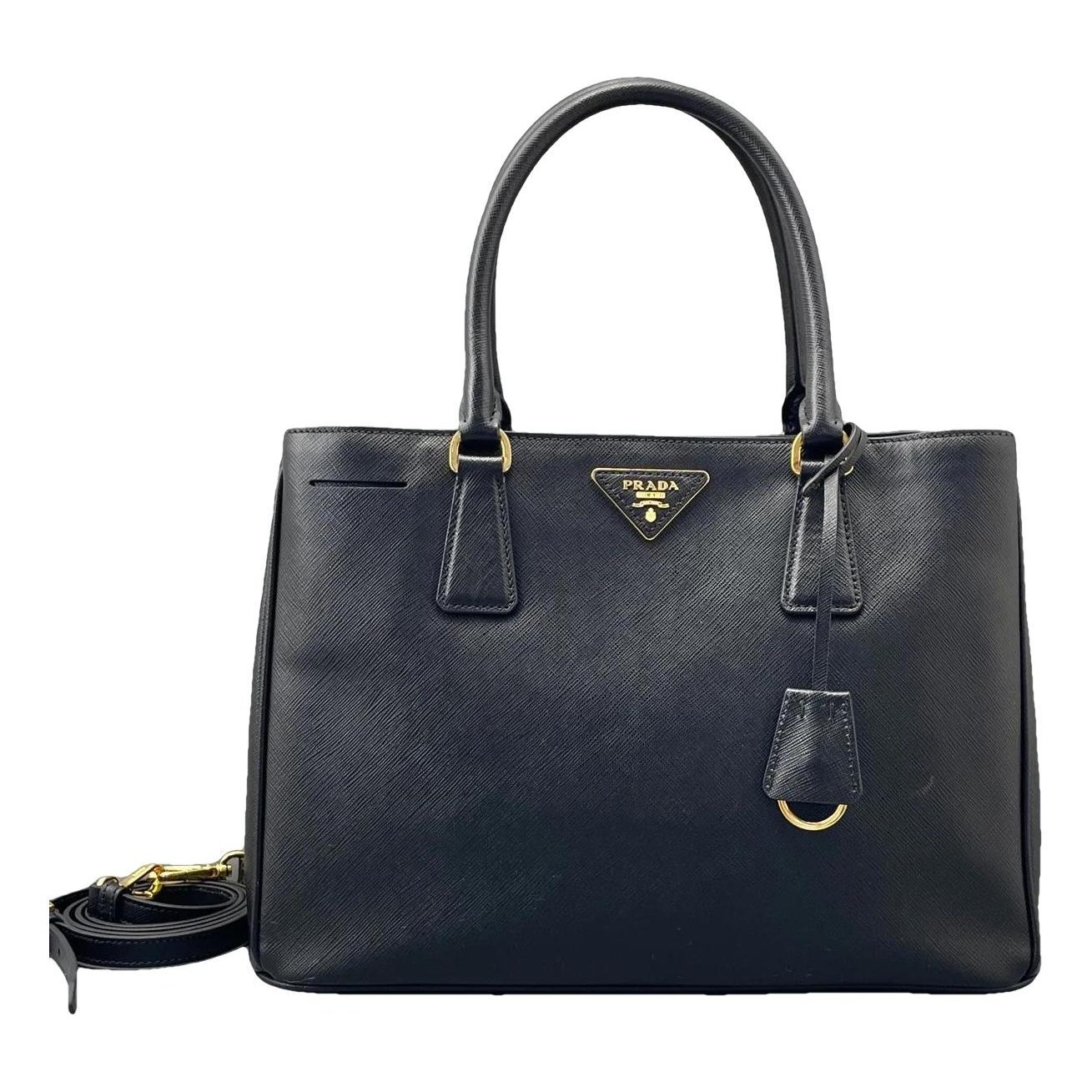 Leather tote