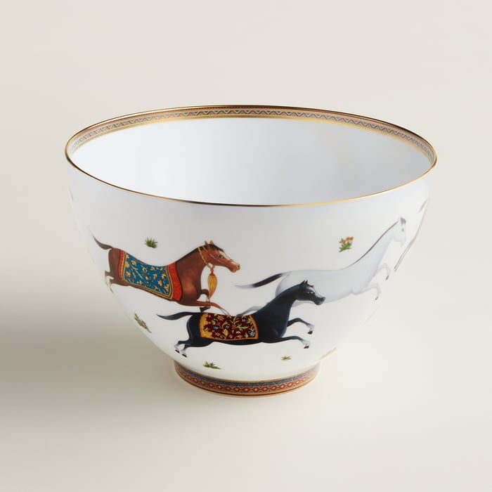 Sans Coloris Cheval D’orient Punch Bowl