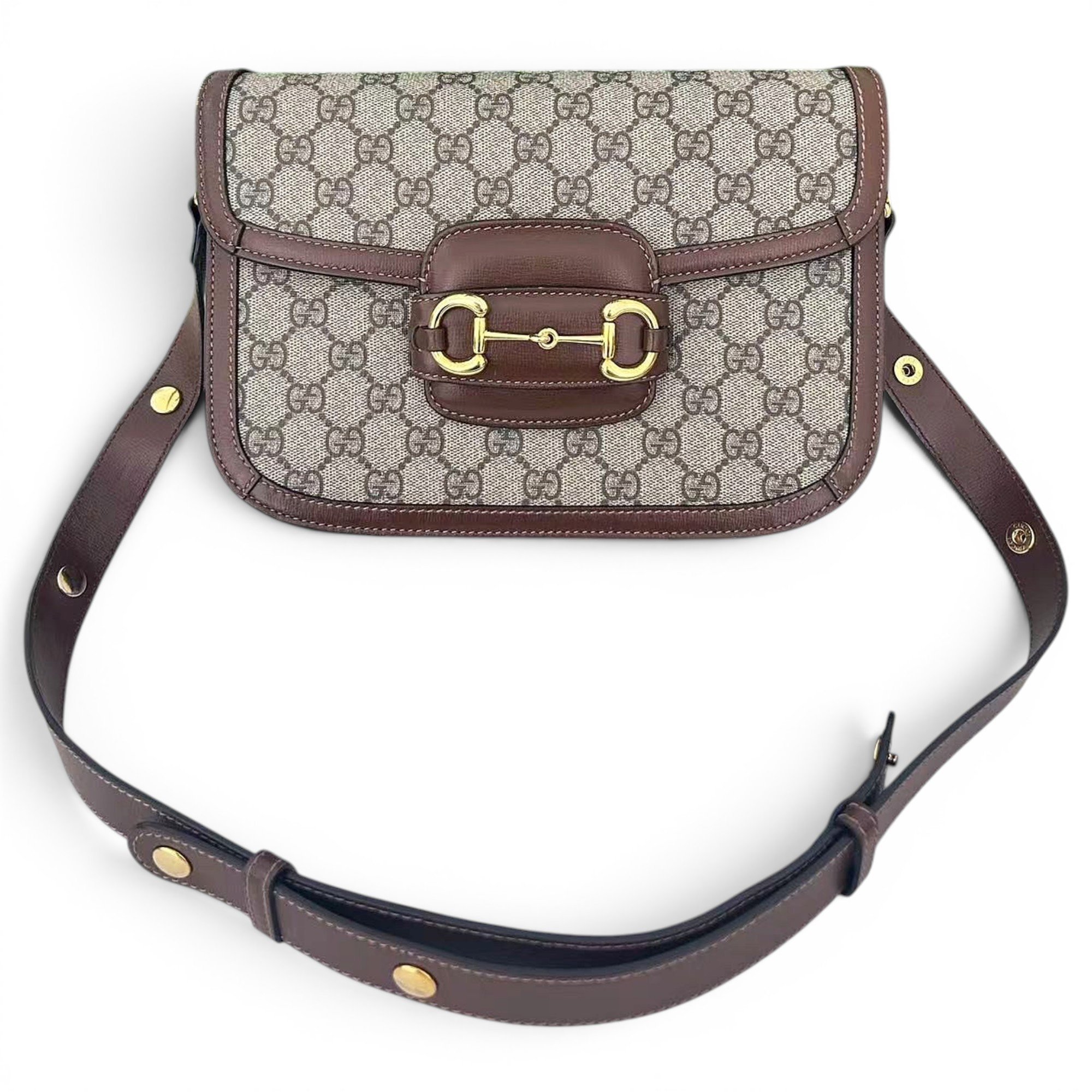 Horsebit 1955 leather handbag