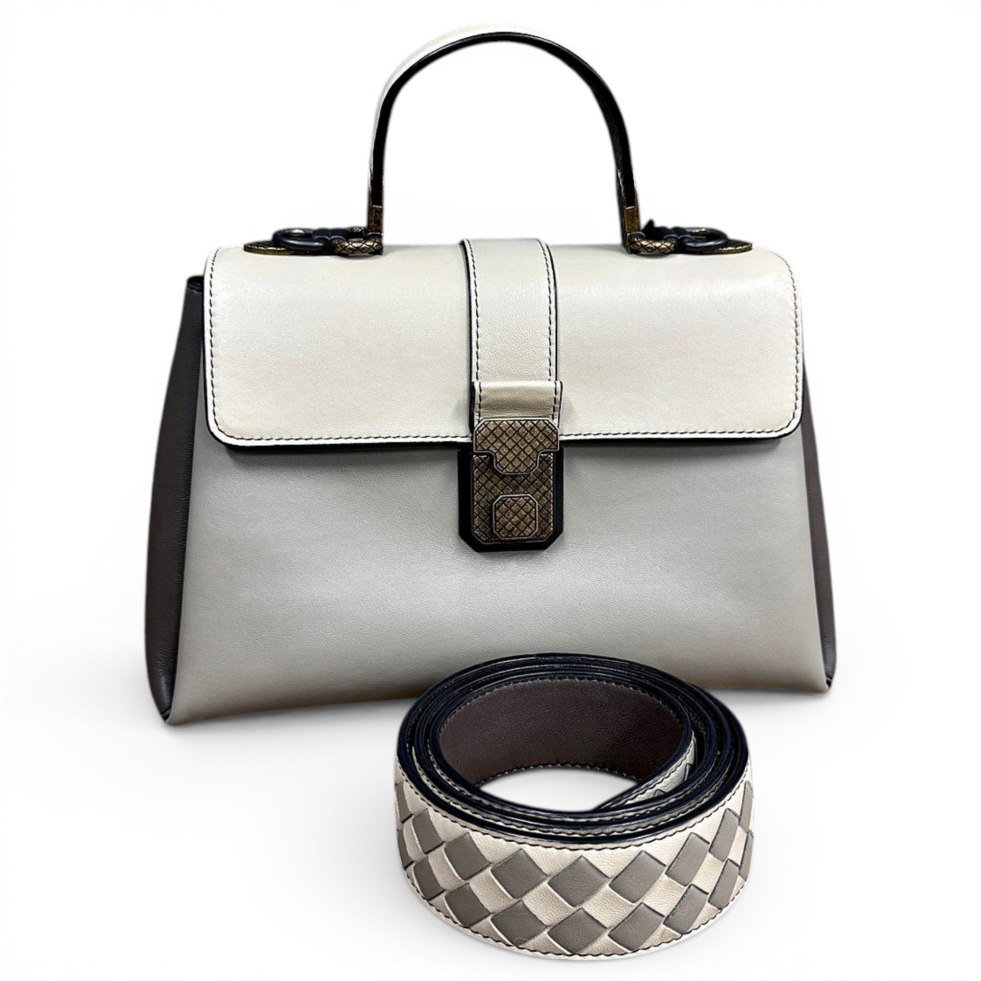 Piazza leather handbag