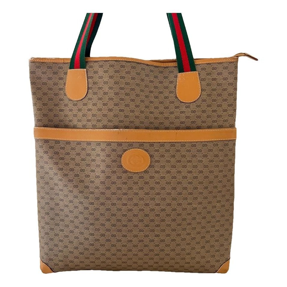 Leather tote