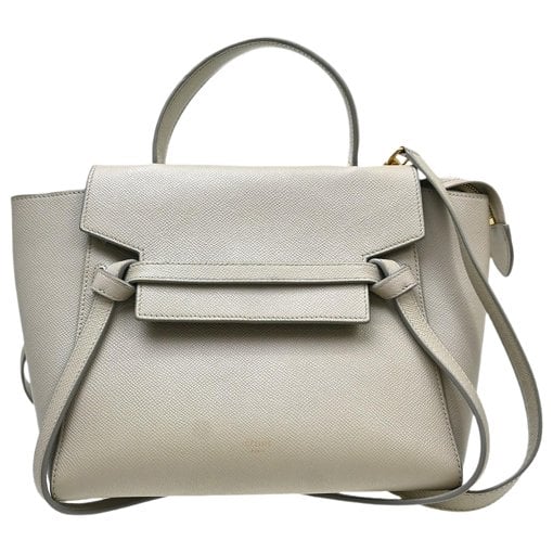 Belt leather handbag