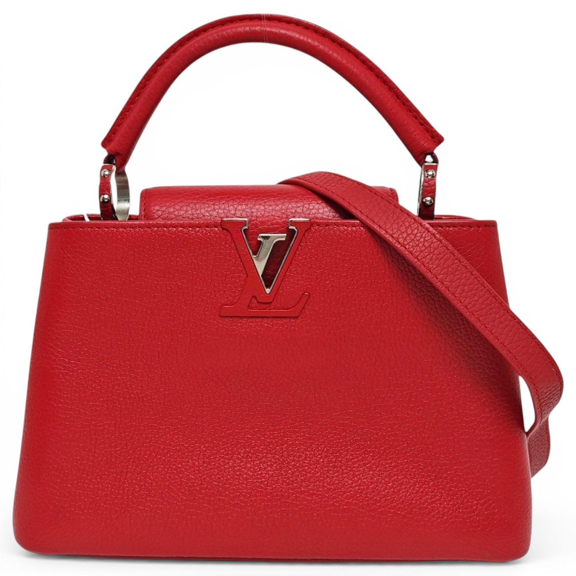 Capucines leather handbag