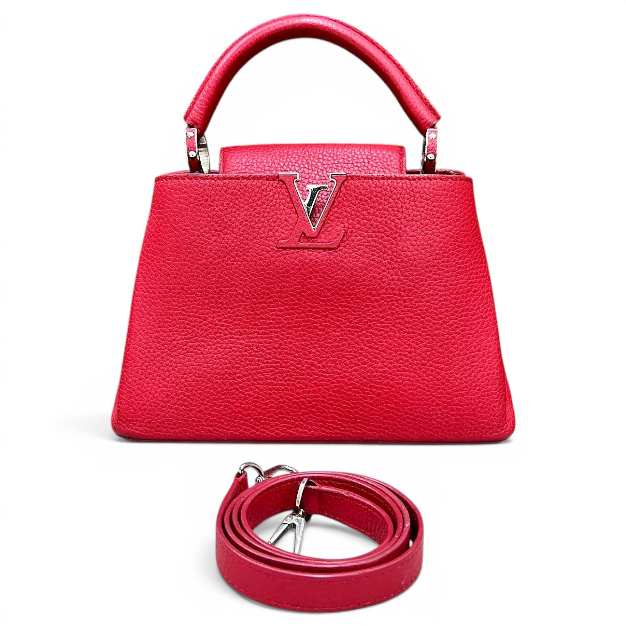 Capucines leather handbag
