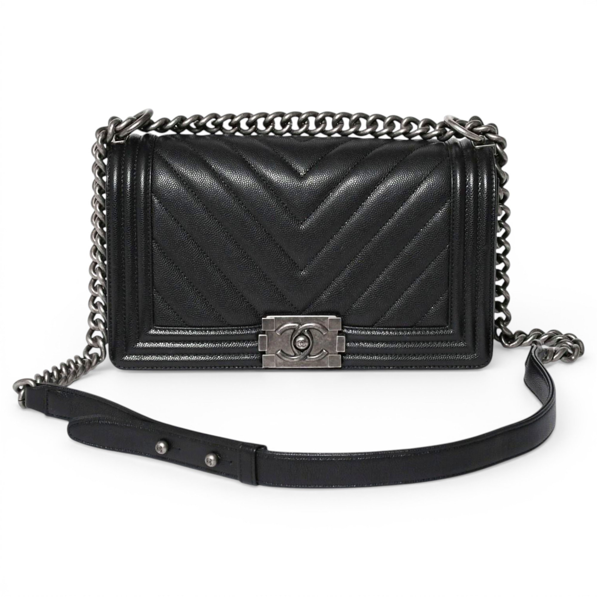 Boy leather handbag
