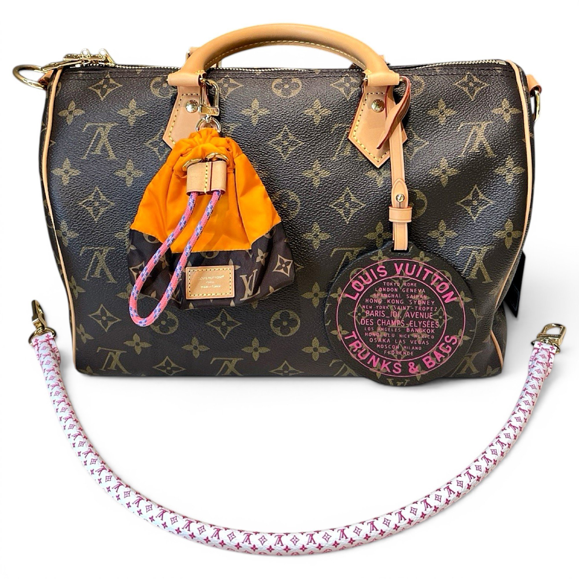 Louis Vuitton Speedy Bandoulière leather handbag