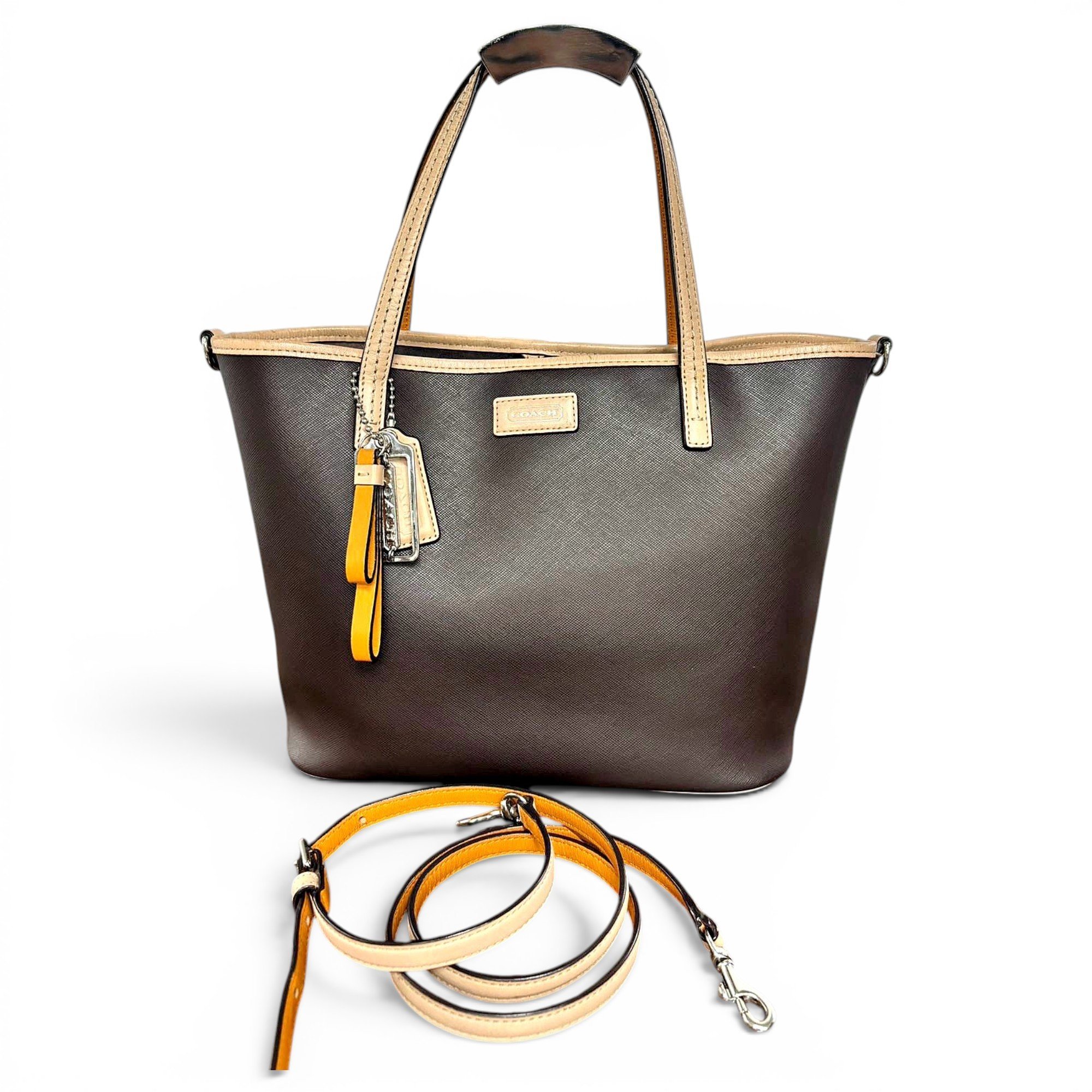 CITY ZIP TOTE leather handbag
