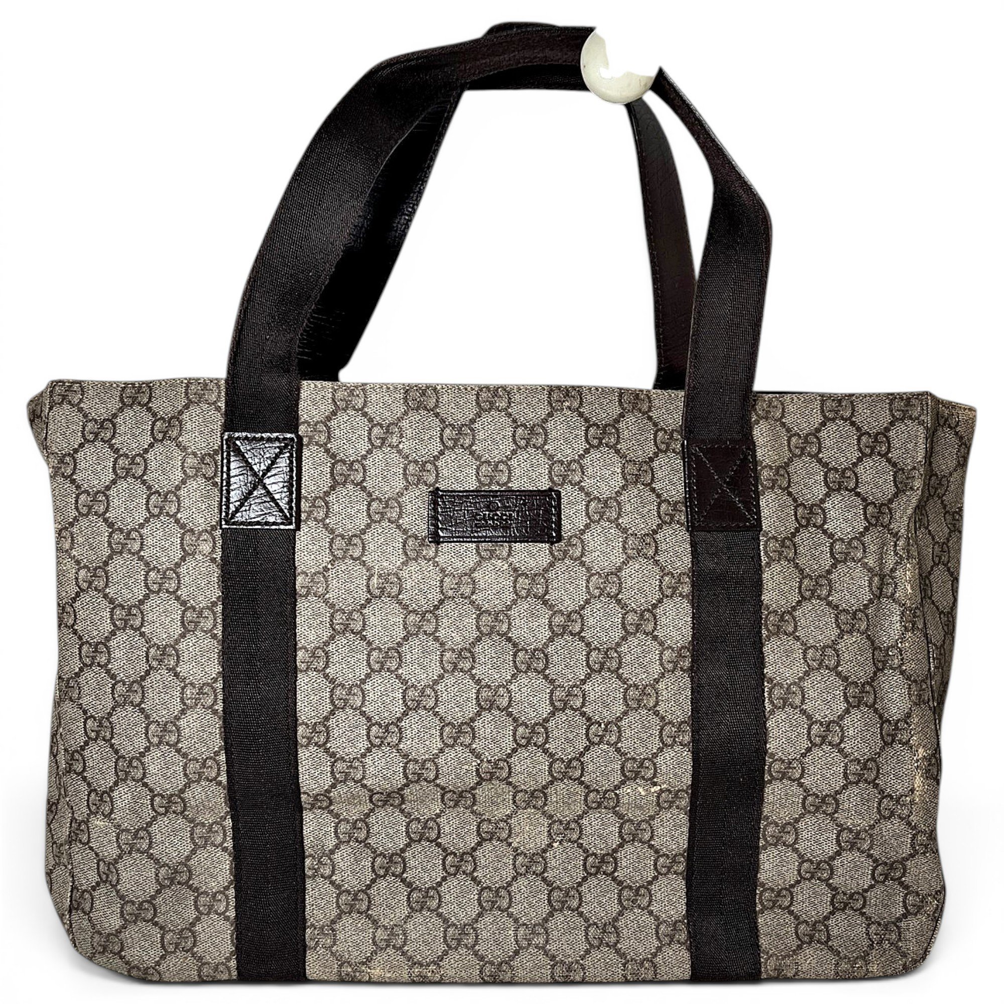 Leather tote