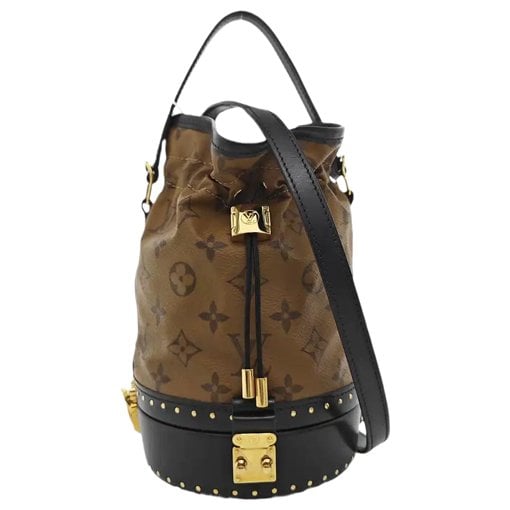 Petit Noé trunk leather handbag