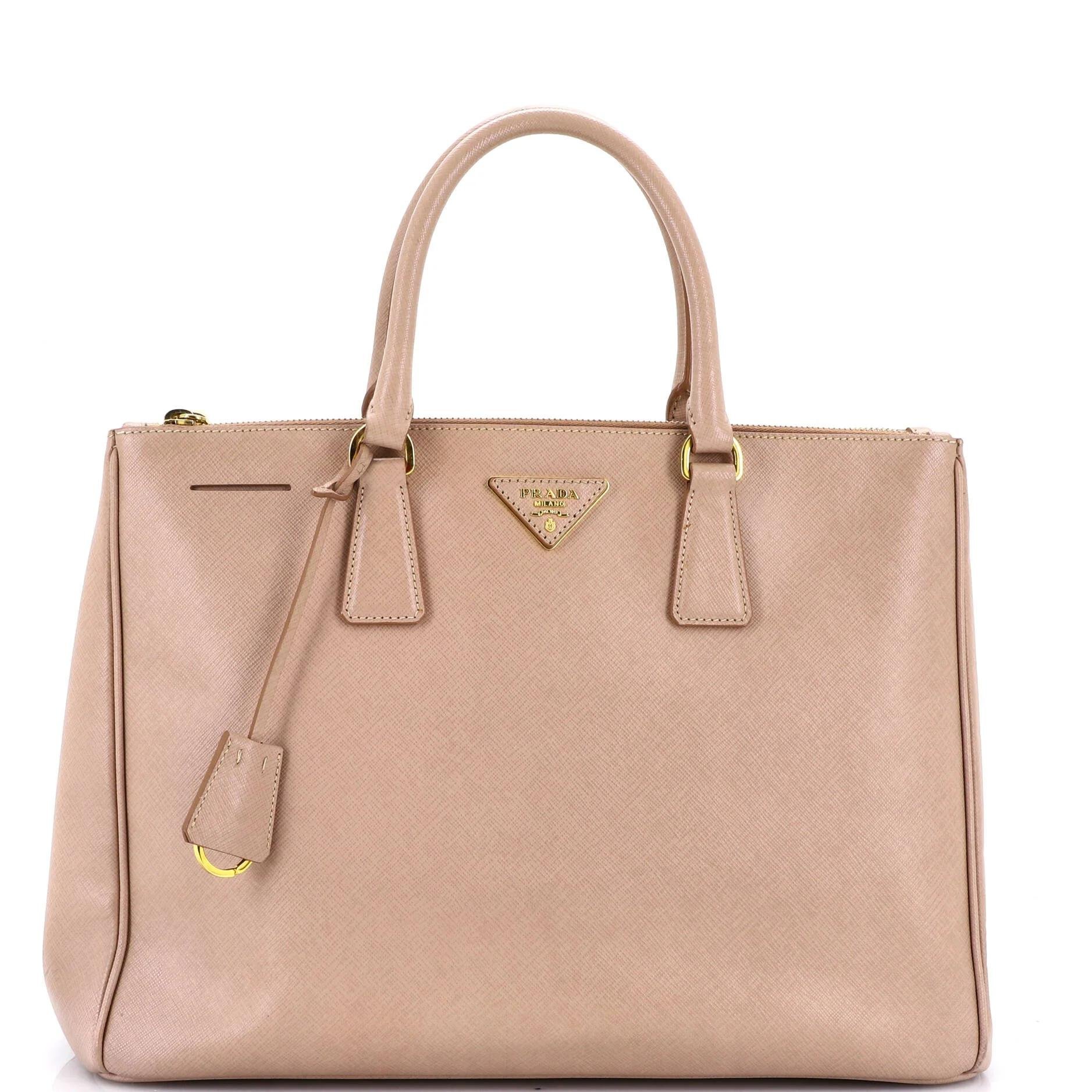 Leather tote