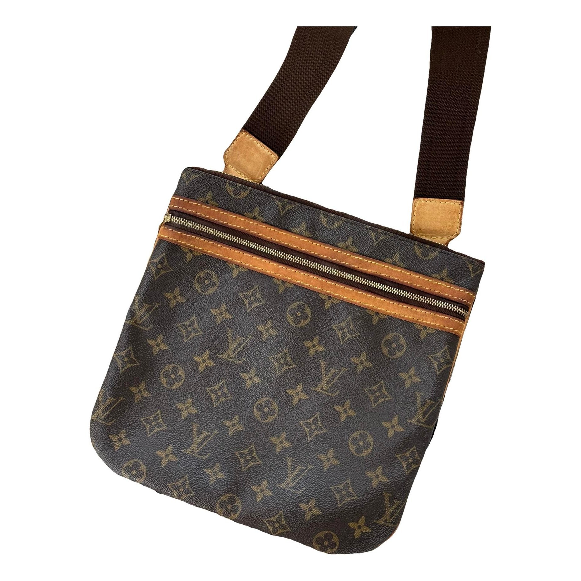 Bosphore leather crossbody bag