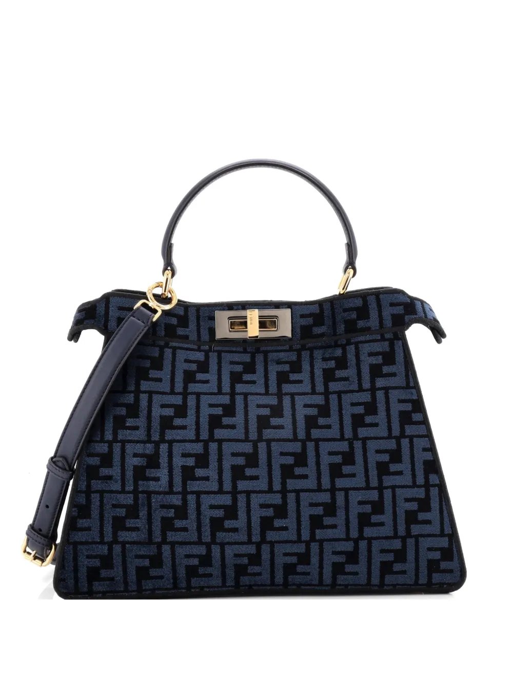 Peekaboo ISeeU Bag Zucca Tapestry Medium satchel