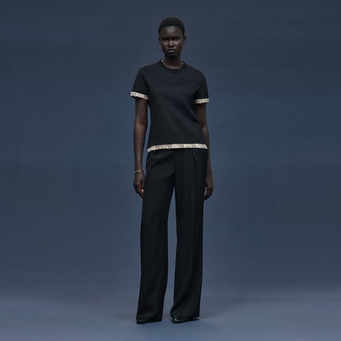 Noir Straight T-shirt