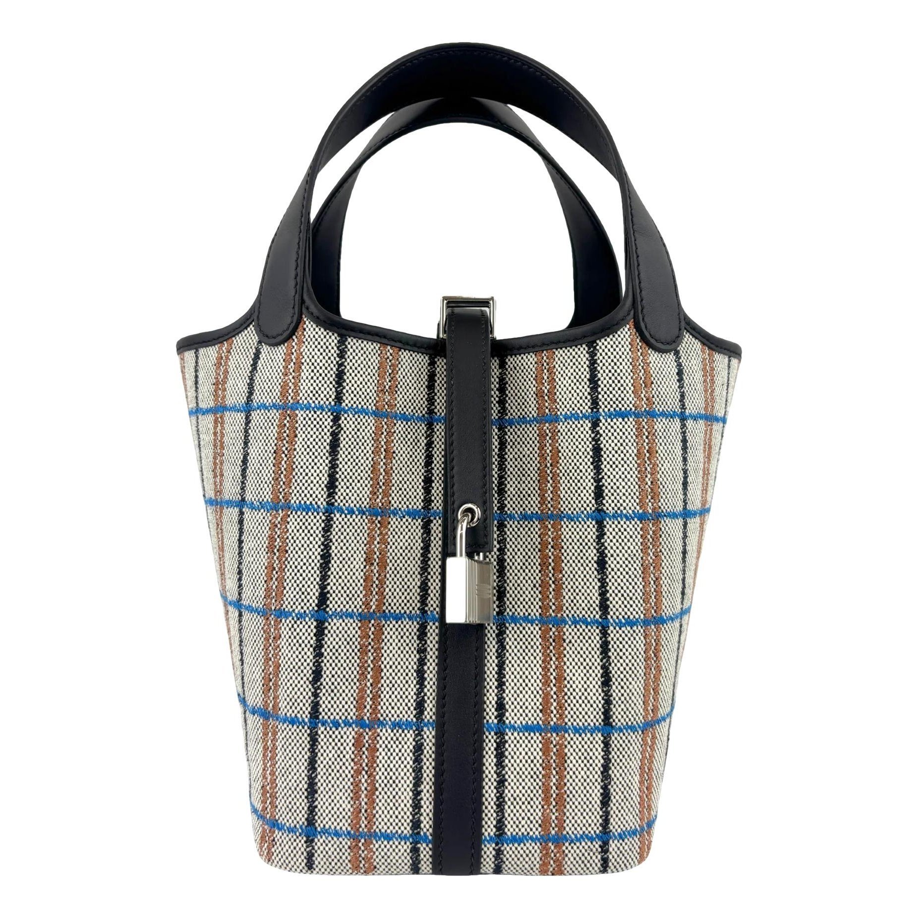 Picotin leather handbag