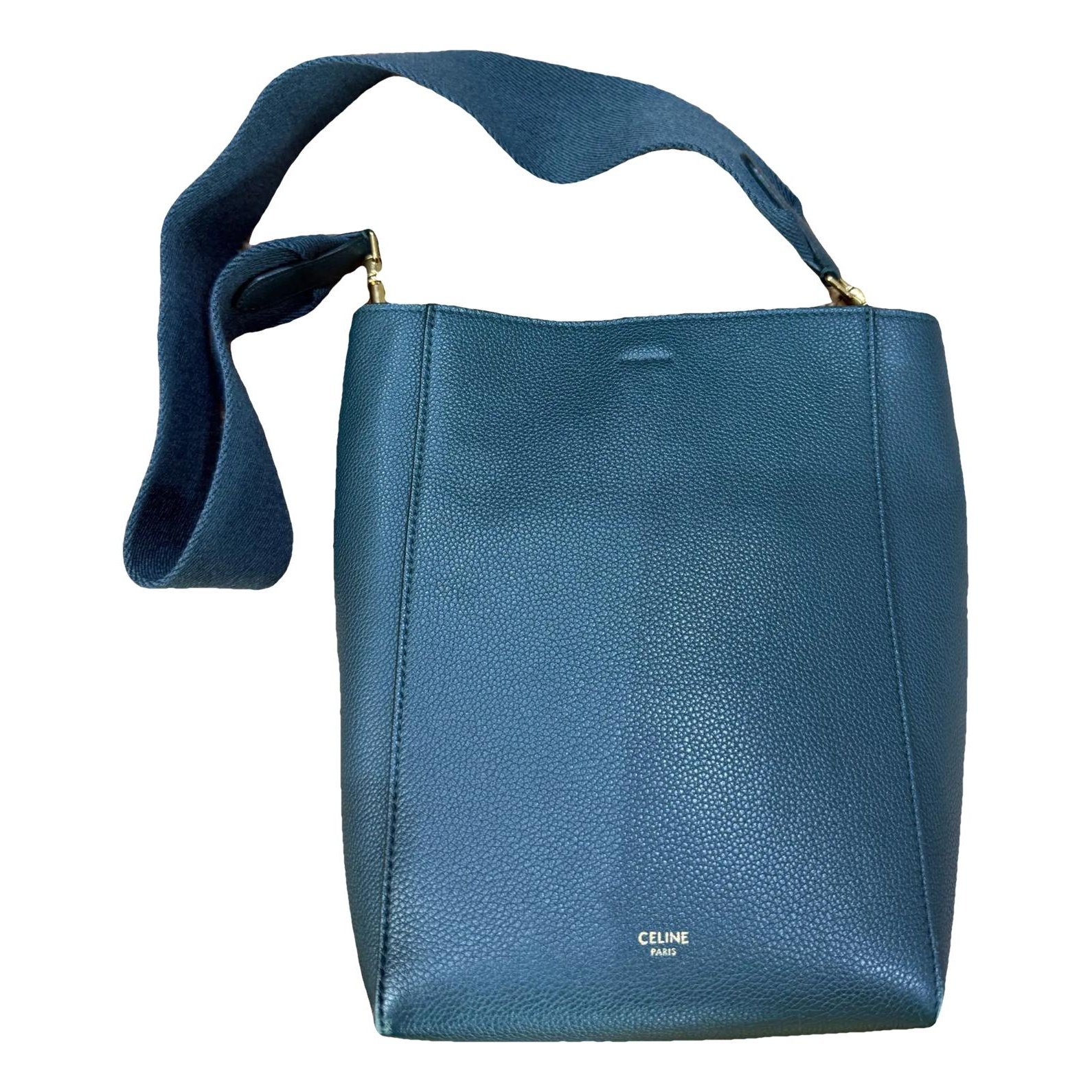 Seau Sangle leather tote