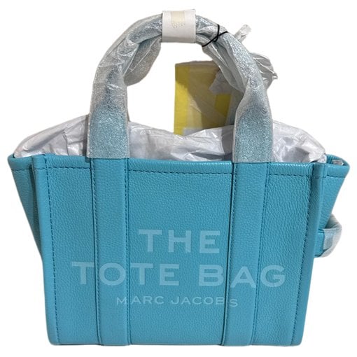 The Tag Tote leather tote