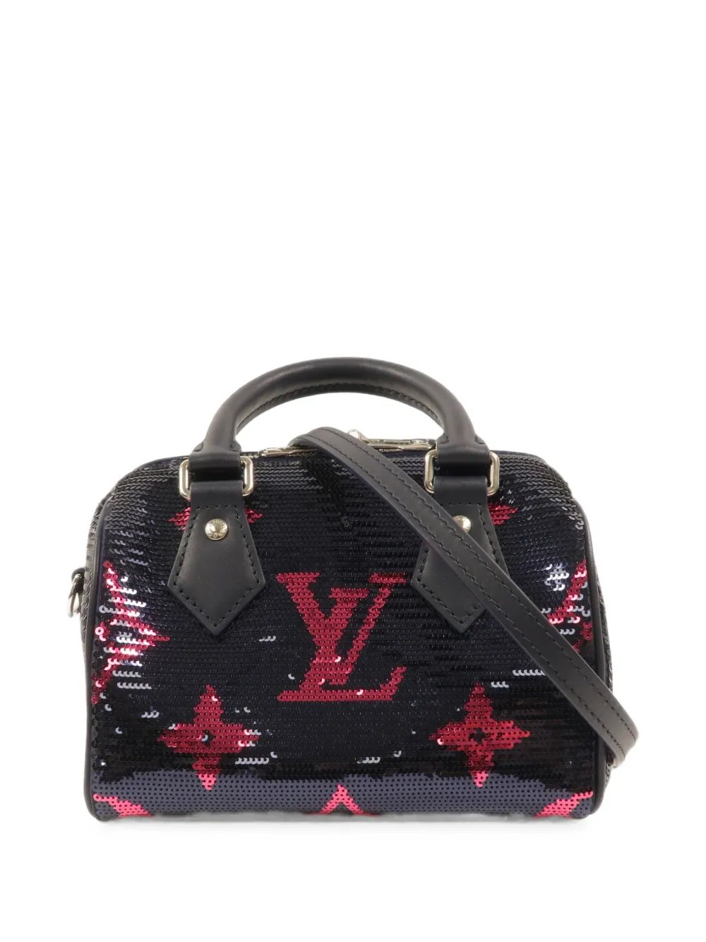 Louis Vuitton mini 18 Speedy Bandoulière sequin tote bag