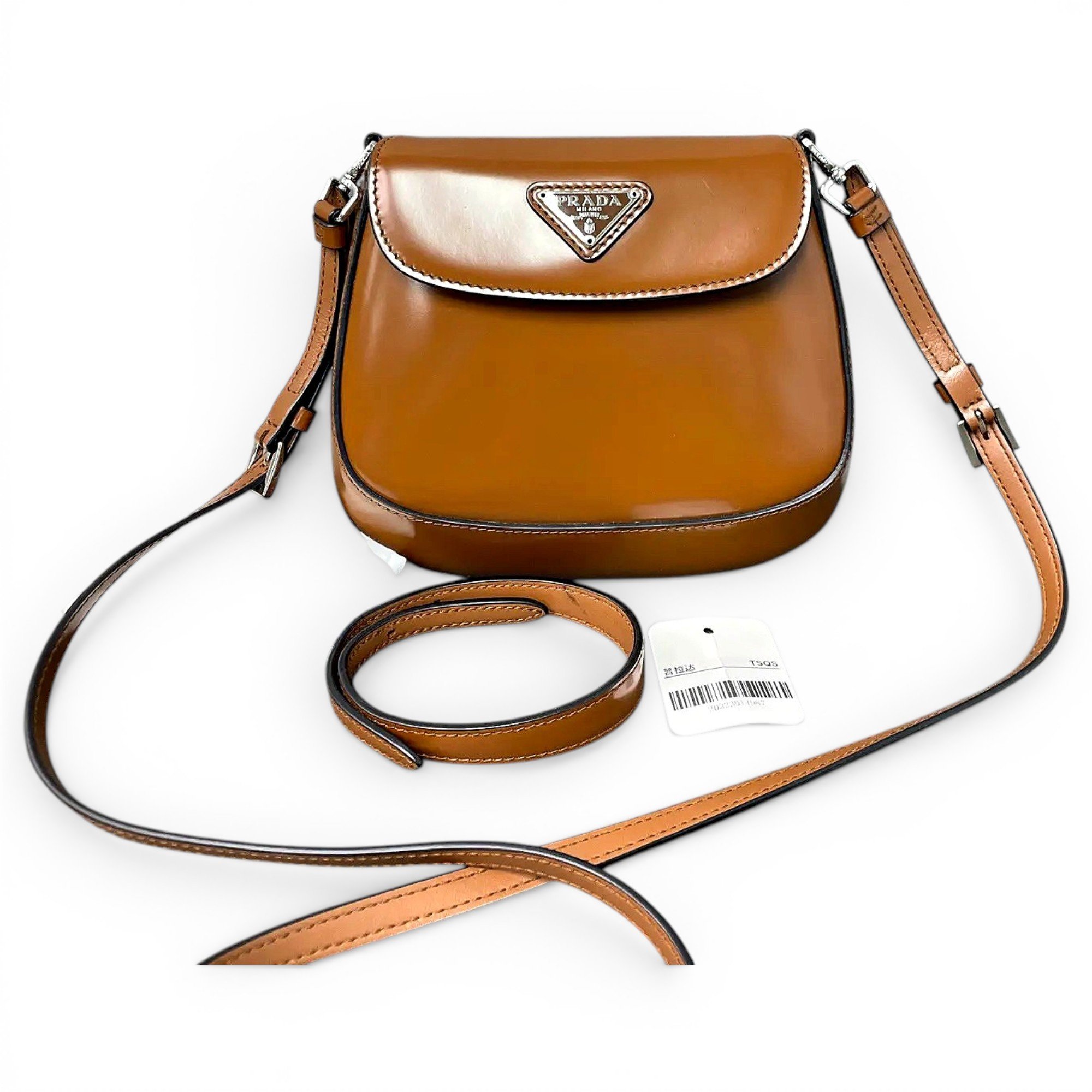Cleo Flap leather crossbody bag