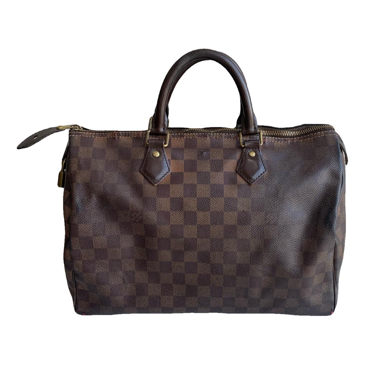 Speedy leather handbag