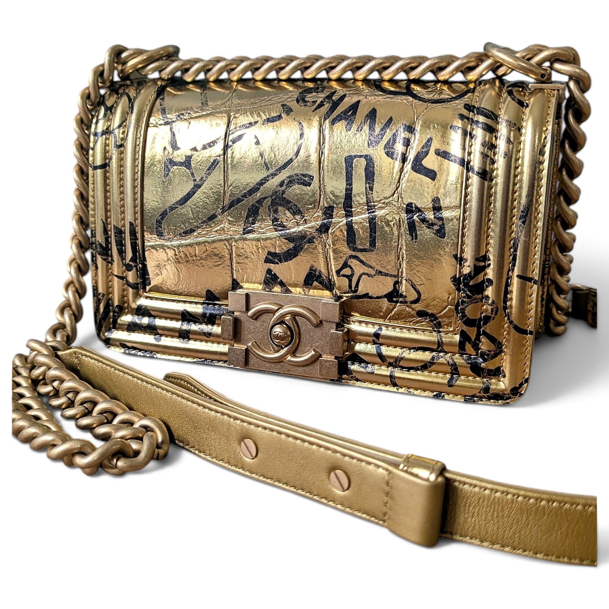 Boy leather handbag